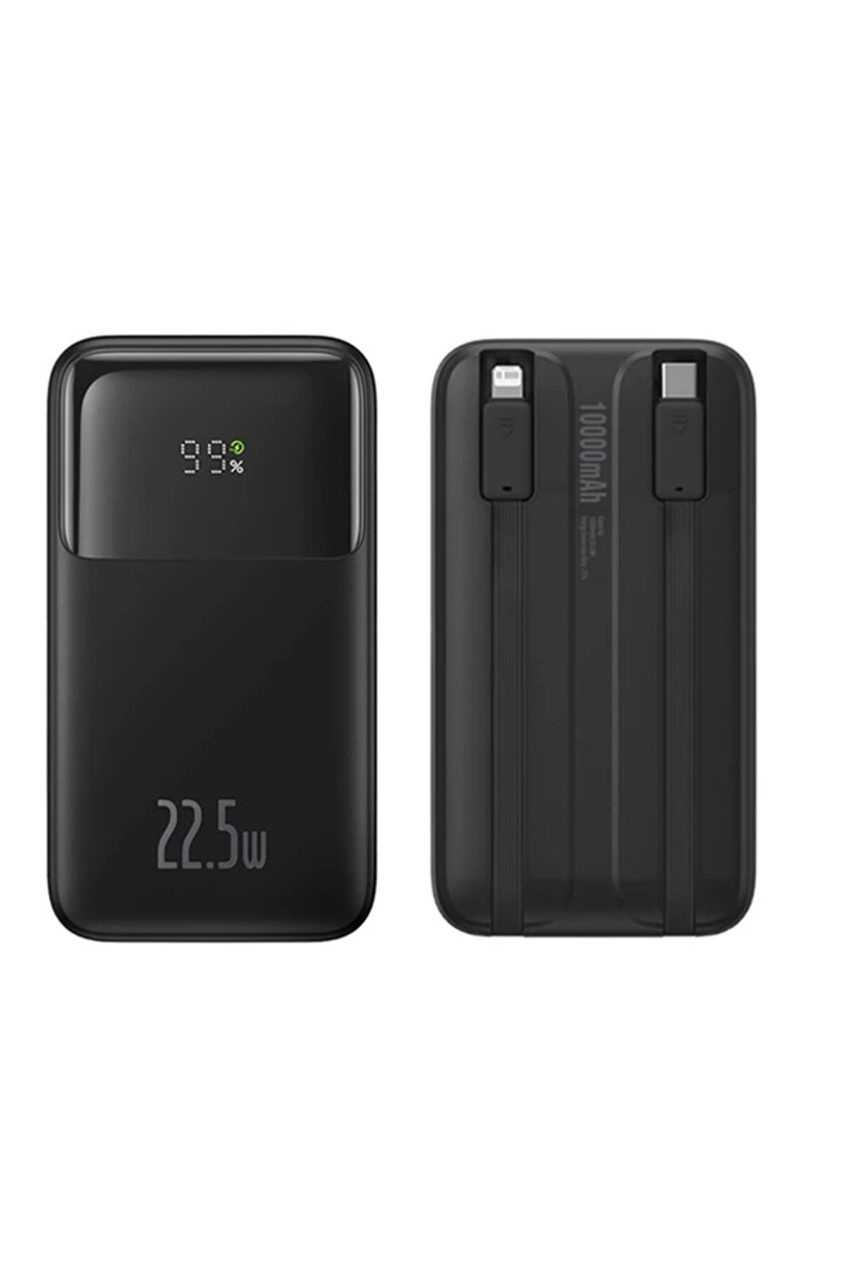 CepteToptan Comet Series 10000mAh 22.5W Hızlı Şarj Dijital Göstergeli Powerbank-(1903) - DROPX4293-4733