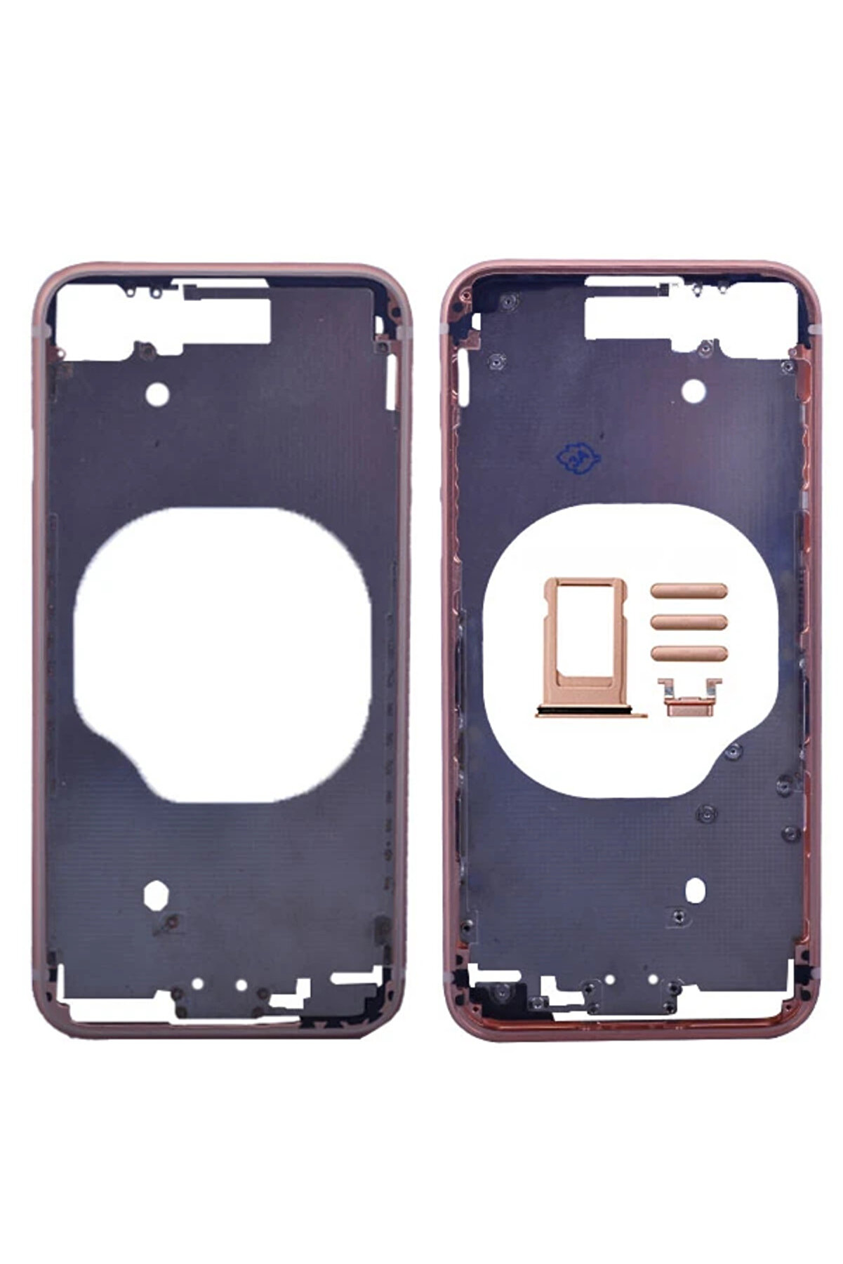 İphone 8 Orta Kasa Ve Si̇m Kapağı Tutucu-(5775) - Gms8256-1078