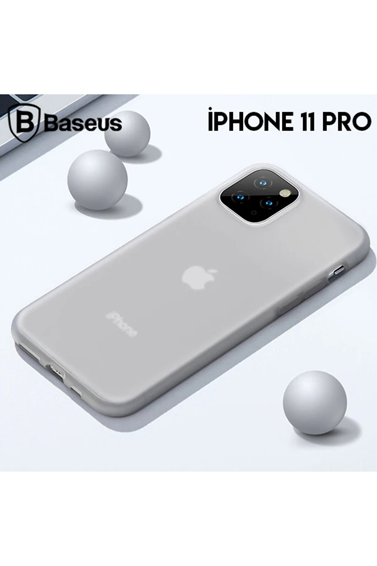 gizmurstore Jelly Liquid Silica Gel iPhone 11 Pro 5.8inch Şeffaf Sıvı Silikon Kılıf-(5775) - GMS7109-5137