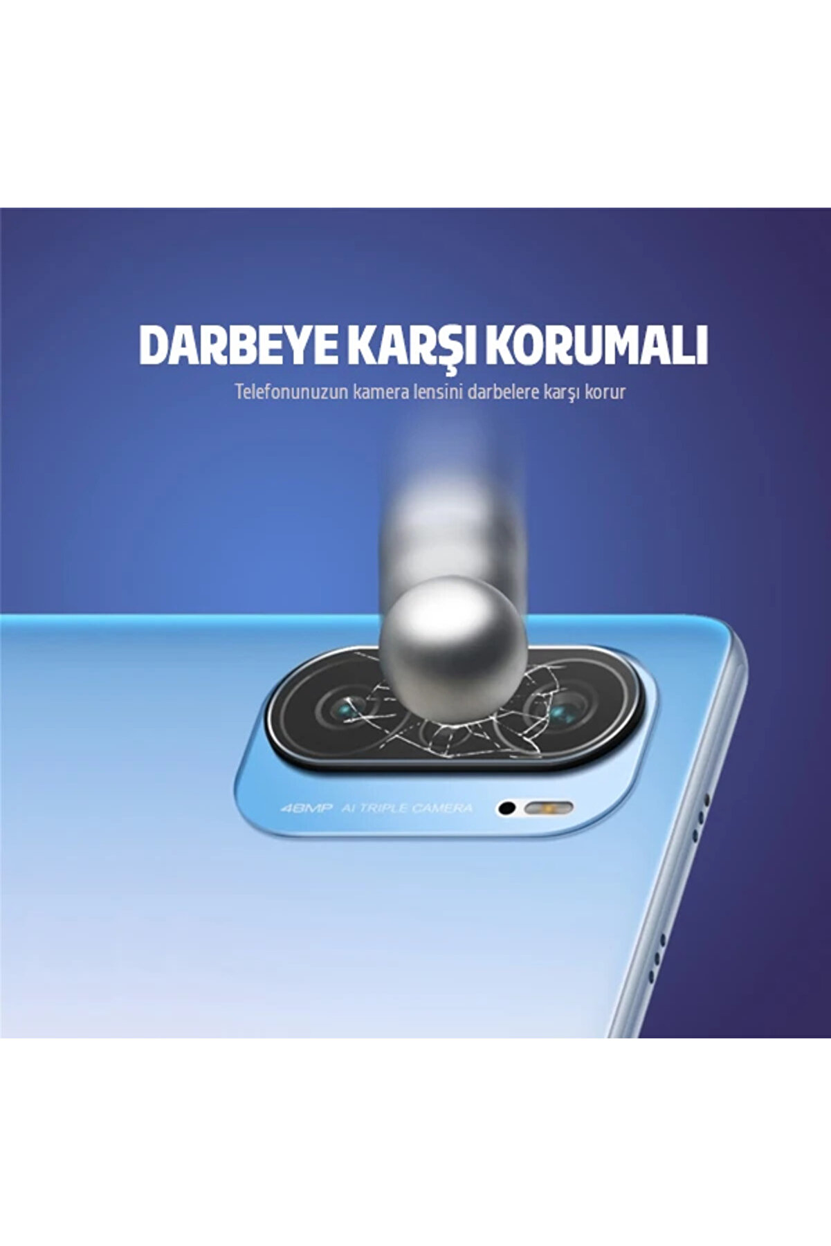 Xi̇aomi̇ Poco F3 -Redmi̇ K40-K40 Pro Tempered Cam Kamera Koruyucu-(1903) - Dropx4977-1880