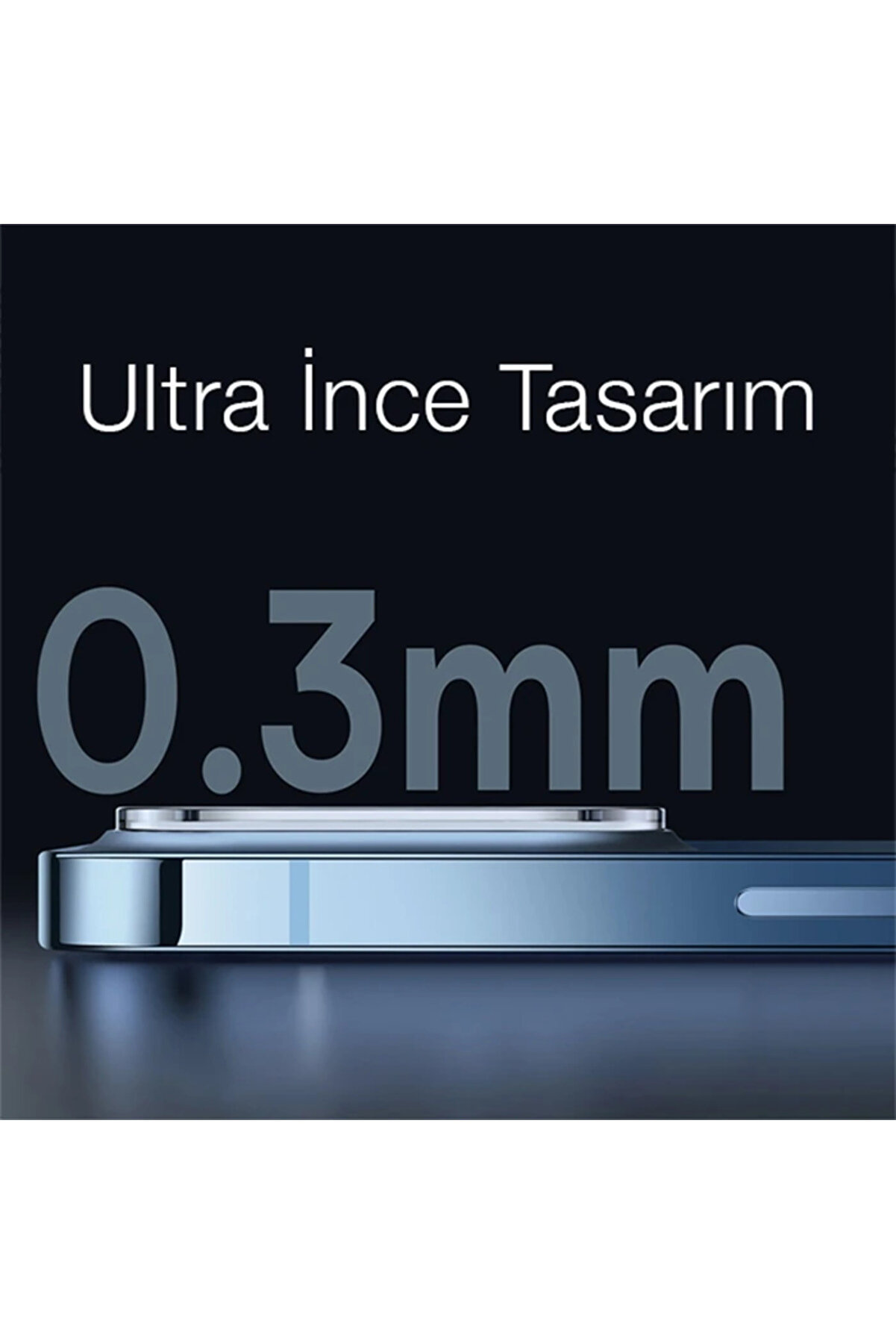 Ally İphone 15 Pro-15 Pro Max Premi̇um Kamera Lens Koruma Camı-(5775) - Gms8483-3790