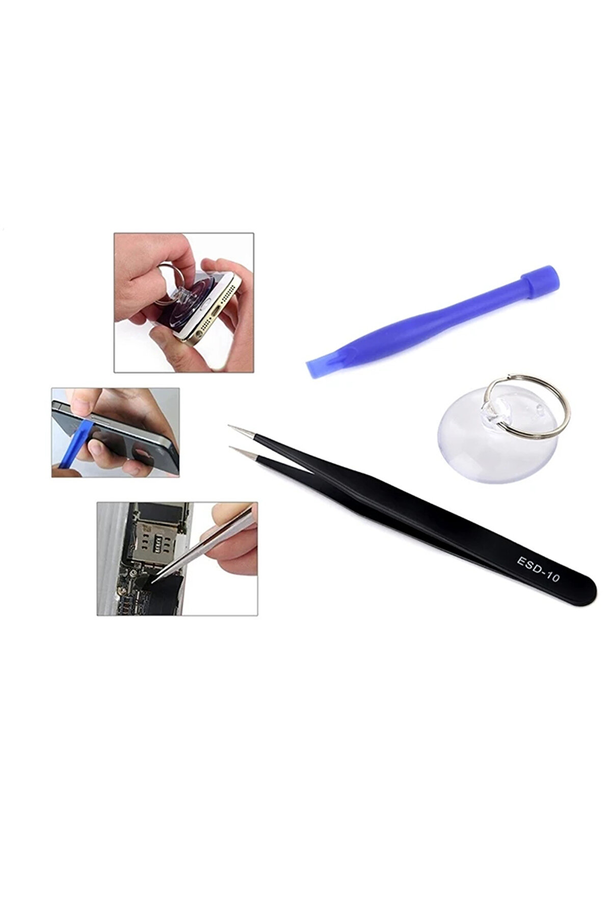 Jıafa Jf-8164 8İn1 İphone 8 Batarya Tami̇r Seti̇ Kali̇teli̇ Tornavi̇da-(5775) - Gms4766-4657