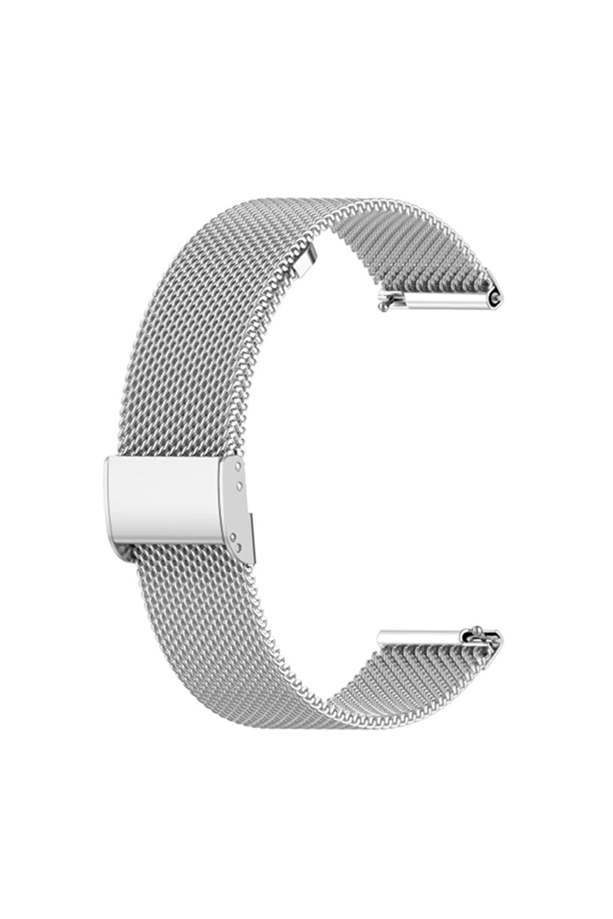 22Mm Gear S3 Watch 4 -Gt2 Gt2E 46Mm Kayış Kordon Mi̇lano Metal Klasi̇k Kopça-(1 - Dropx3562-8735