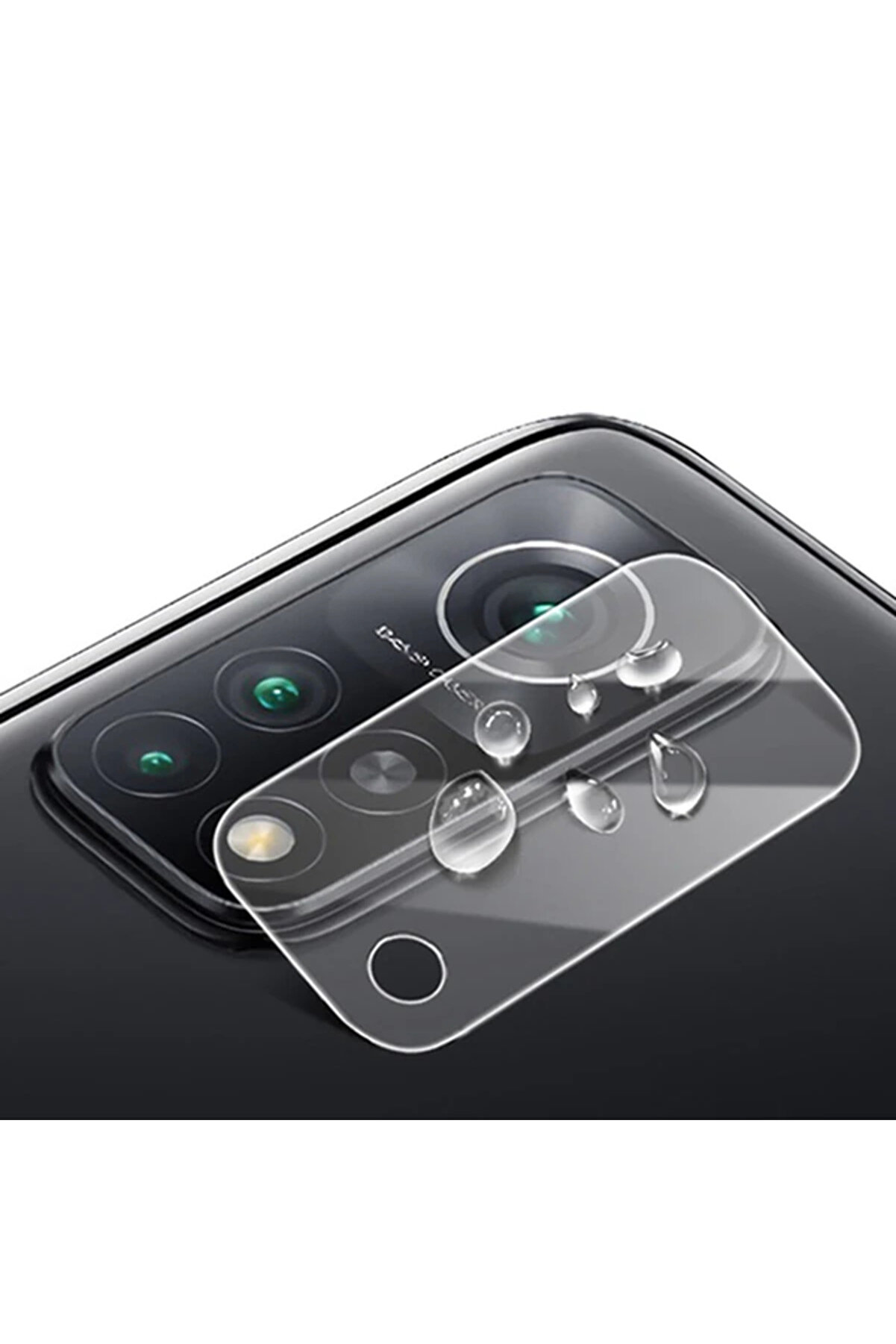 Xi̇aomi̇ Mi̇ 10T Pro Tempered Cam Kamera Koruyucu-(5775) - Gms3740-1775