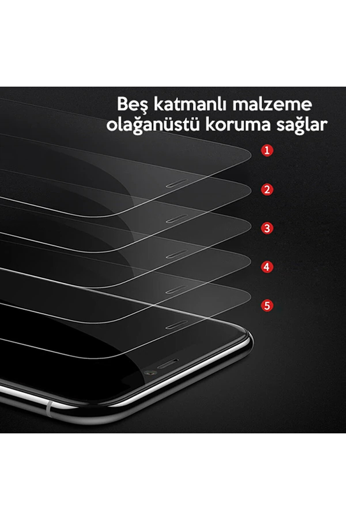 İphone 11 Pro- X-Xs 0.3Mm Ful Tempered Cam Ekran Koruyucu 2 Adet Set-(1903) - Dropx1794-6105