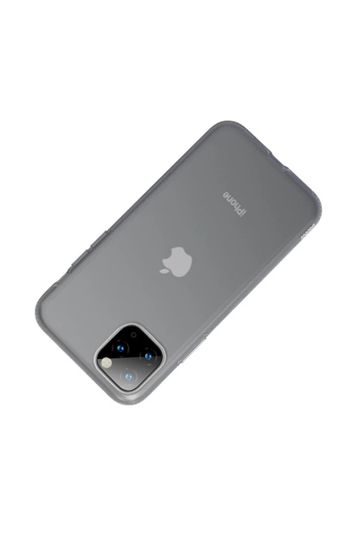 Jelly Li̇qui̇d Si̇li̇ca Gel İphone 11 Pro 5.8İnch Şeffaf Sıvı Si̇li̇kon Kılıf-(5775) - Gms7109-5137