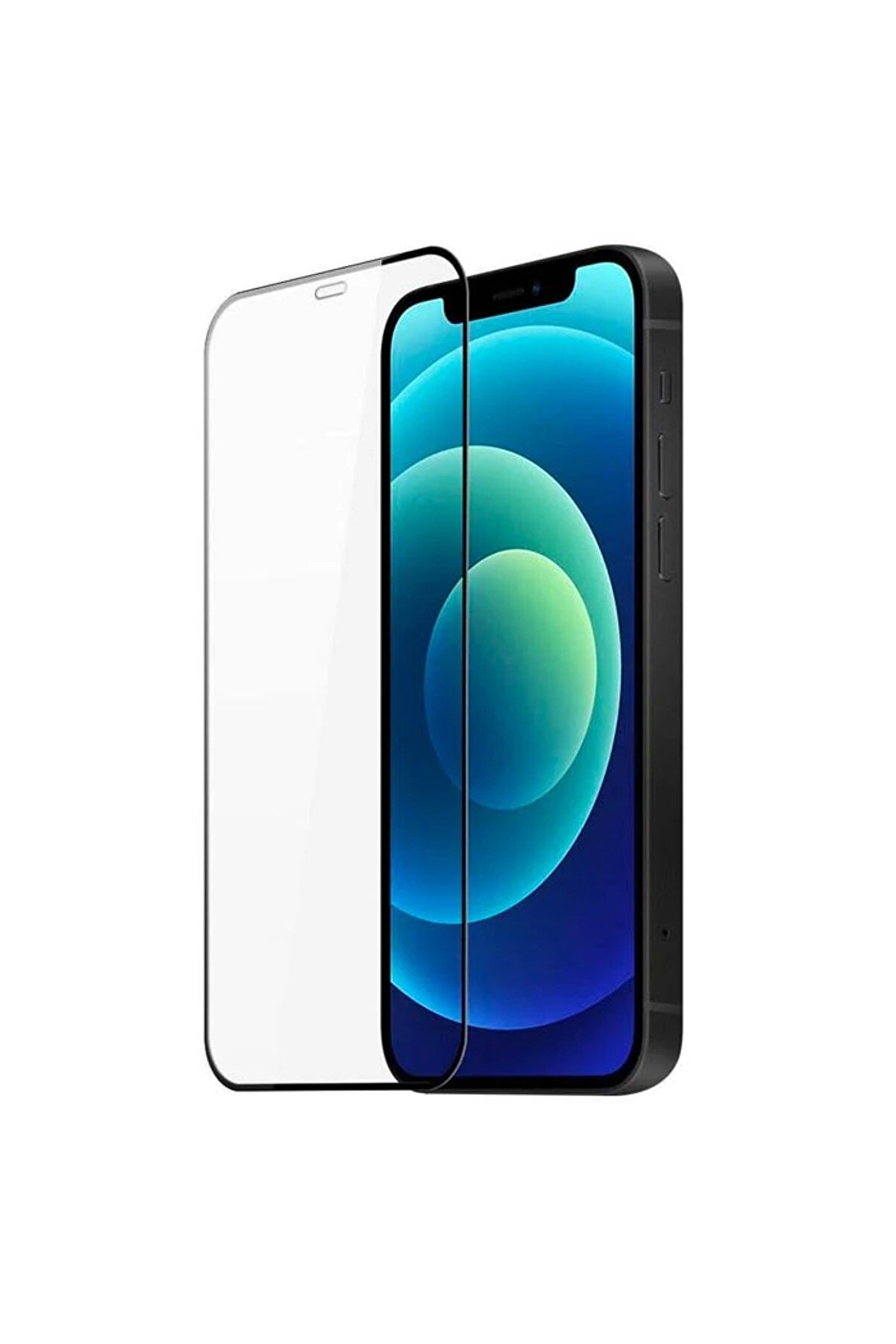 Dux Duci̇s İphone 12 Mi̇ni̇ 5.4 Tempered Cam Ekran Koruyucu 10D Full Kaplama-(5775) - Gms5725-9724