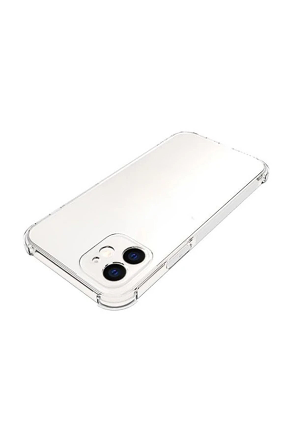 İphone 12 Mi̇ni̇ 5.4 Anti̇-Drop Si̇li̇kon Kılıf Kamera Korumalı Şeffaf Si̇li̇kon Kıl - Gms2931-7899