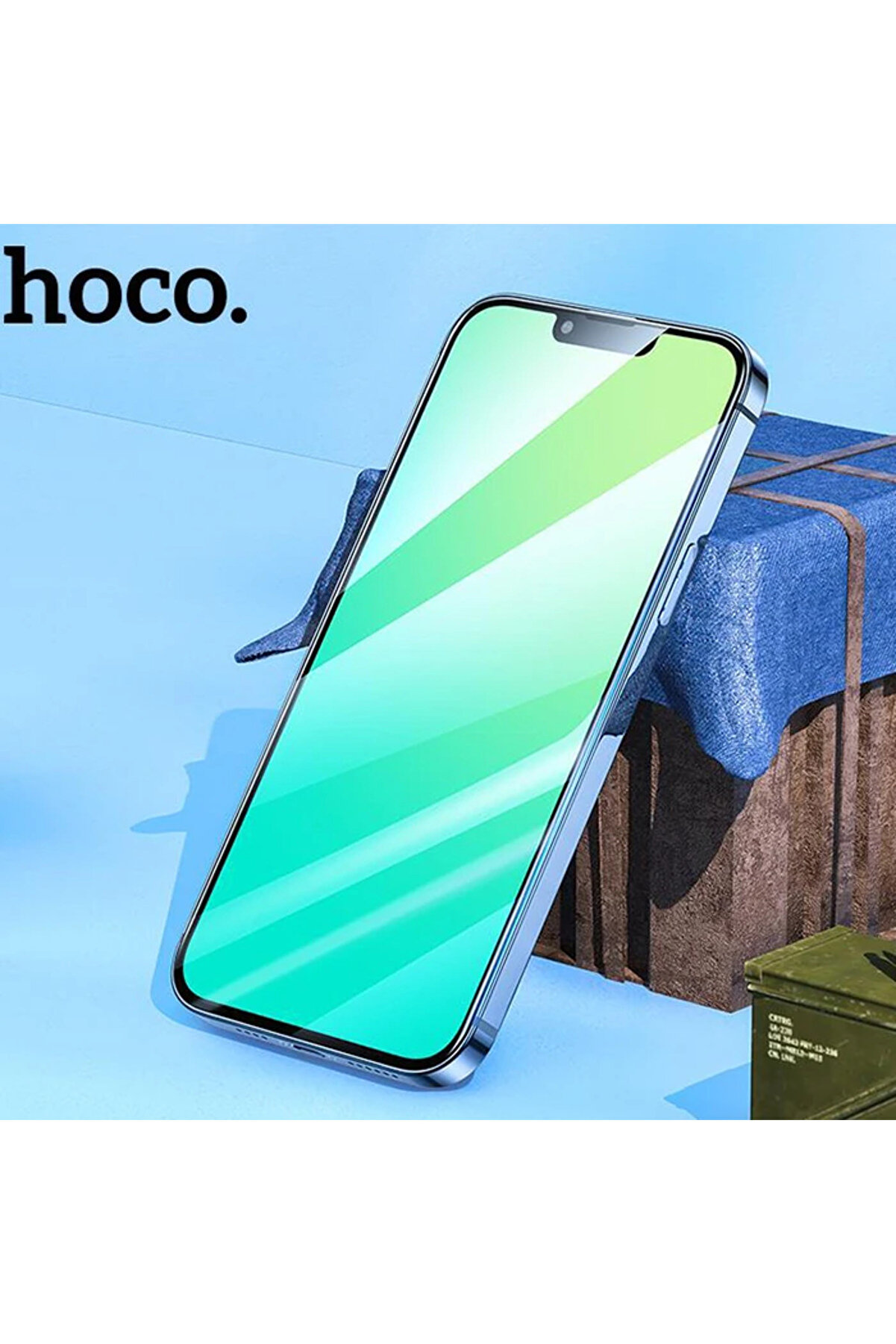 Hoco İphone 14 Pro Ar Yansıma Önleyi̇ci̇ Temperli̇ Cam Ekran Koruyucu-(5775) - Gms5286-6983