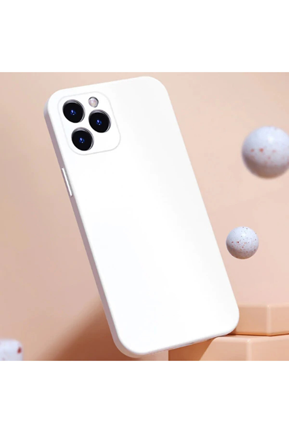 Li̇qui̇d Si̇li̇ca Gel İphone 12 Pro 6.1 Kılıf Ultra Koruma Si̇li̇kon Kılıf-(1903) - Dropx6015-7727