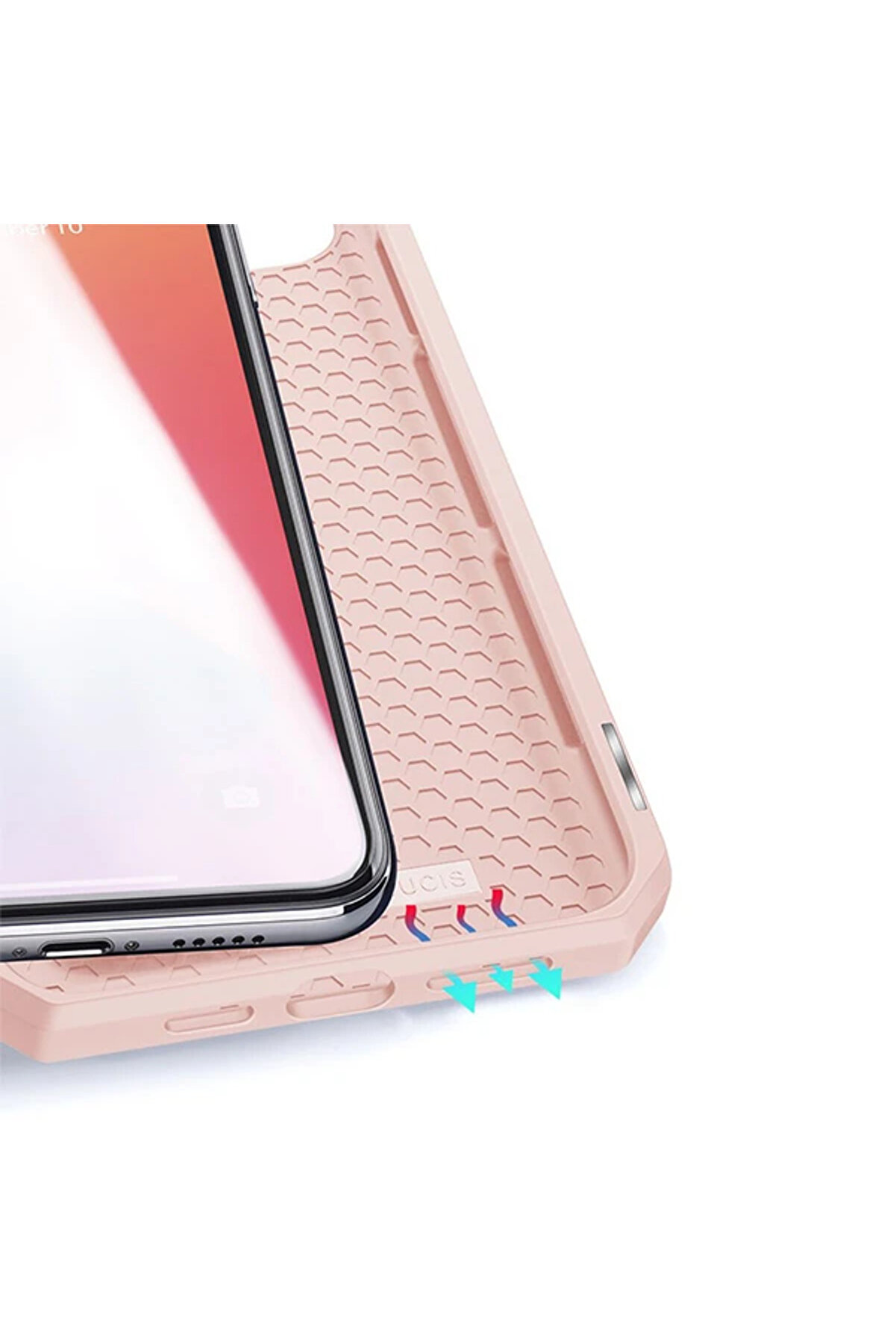 Dux Duci̇s İphone 12/12 Pro Kılıf Mıkantıslı Kapaklı Fli̇p Cover Kılıf Sk - Dropx2385-4606