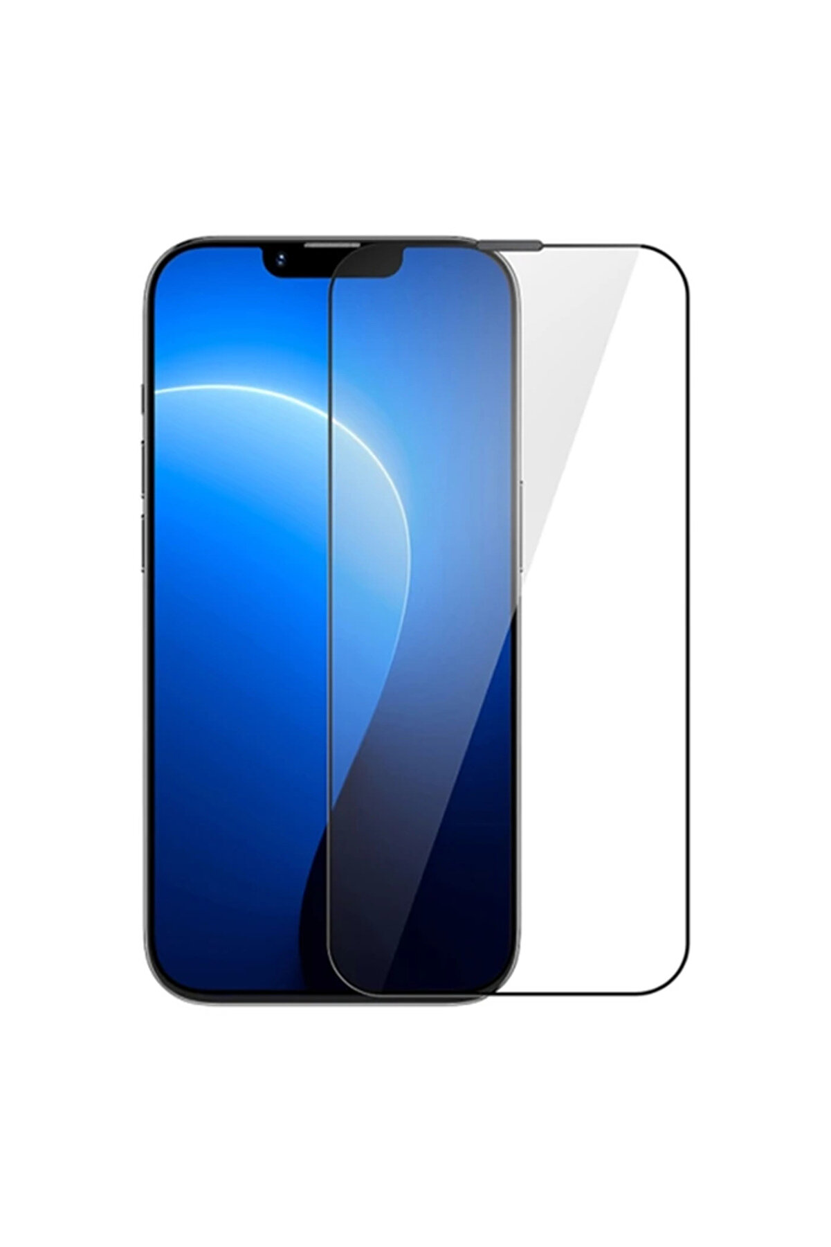 CepteToptan iPhone 14 Plus/13 Pro Max HD Tempered Full Koruma Cam Ekran Koruyucu-(1903) - DROPX7968-5857