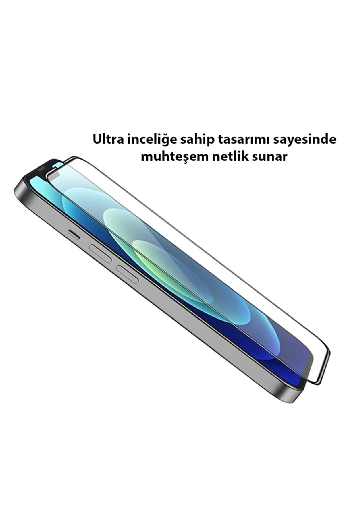 Gor İphone 13 Pro Max 9D Hardeni̇ng Tempered Full Cam Ekran Koruyucu-(5775) - Gms1636-8434