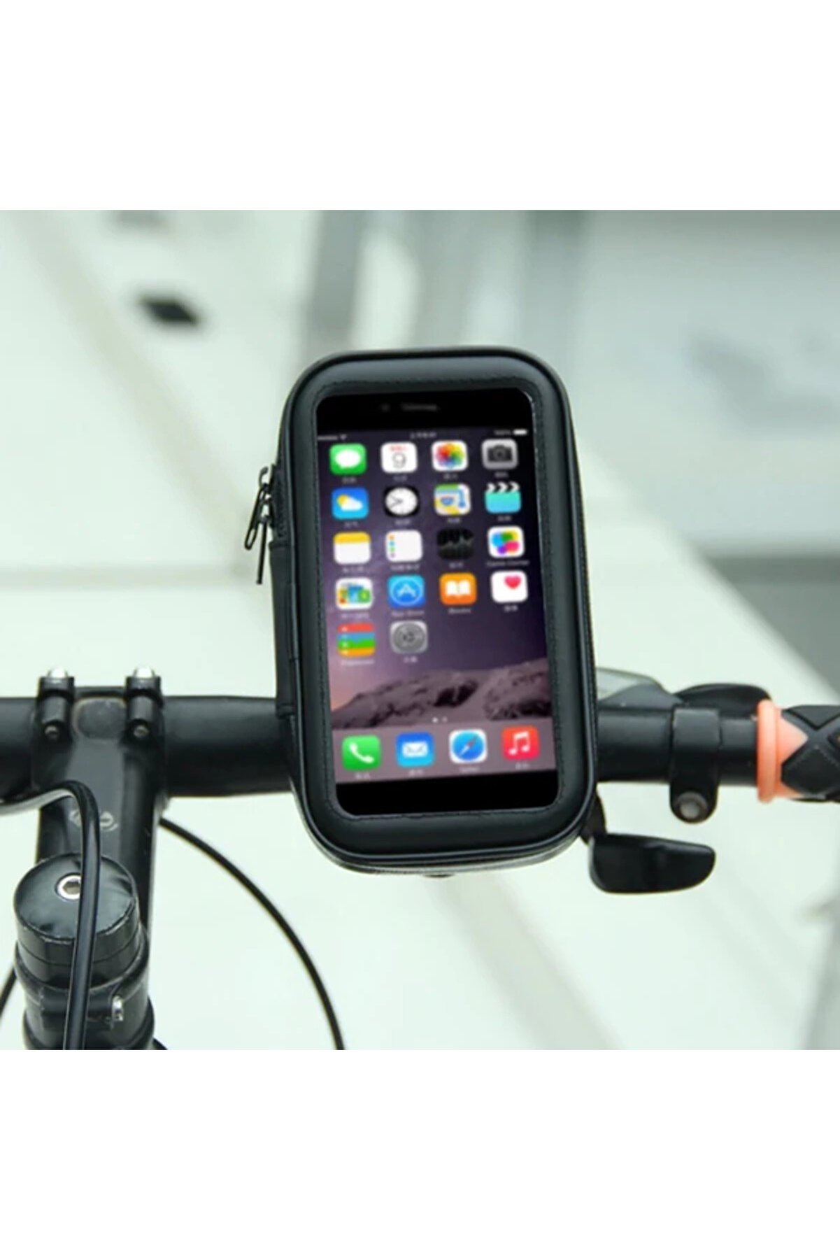 gizmurstore Ally Su Geçirmez Bisklet Tutucu Kılıf 360 Donerli (l5.5ınch)-(5775) - GMS4509-4904