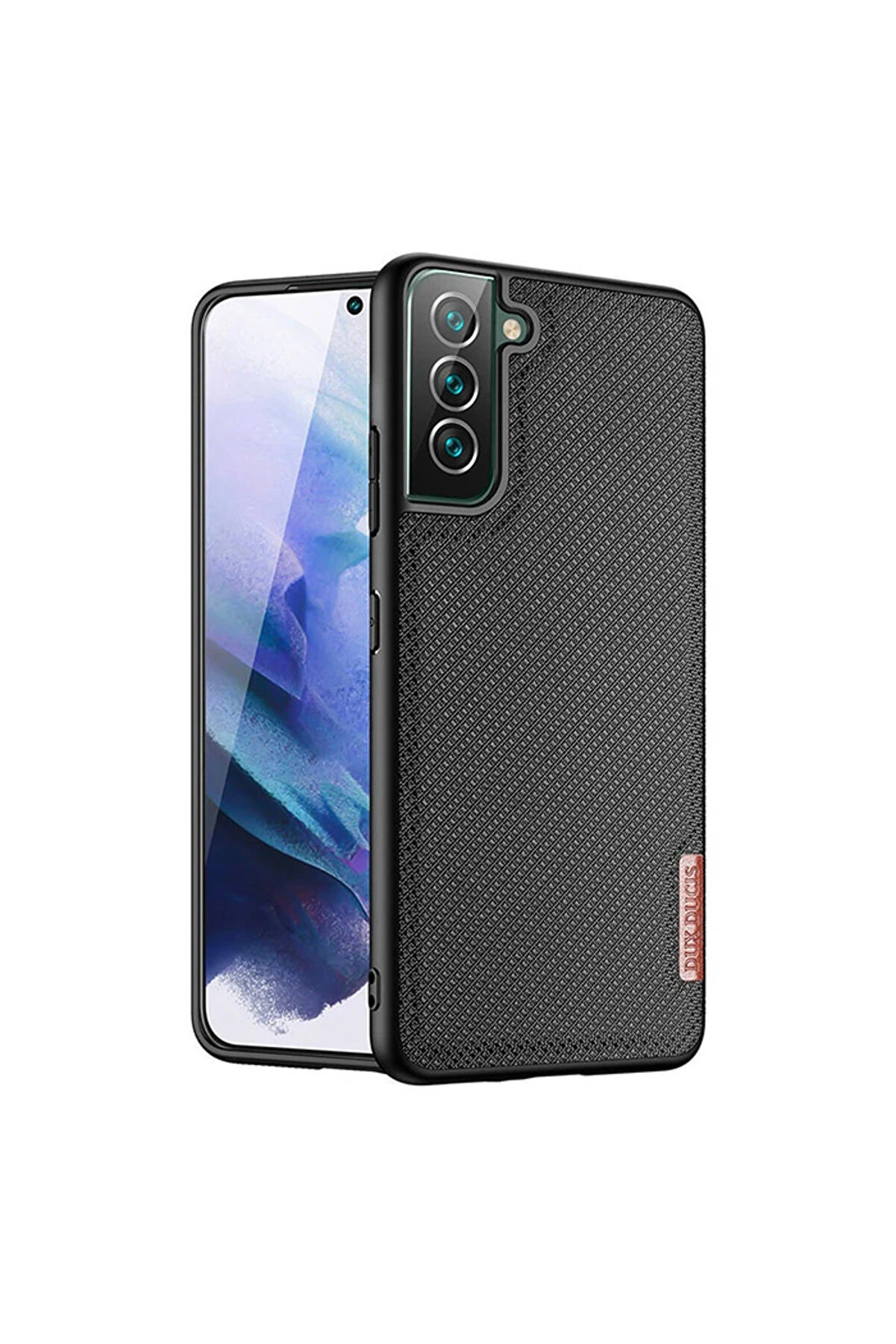Dux Duci̇s Fi̇no Seri̇si̇ Samsung Galaxy S22 Plus Kılıf Premi̇um Dokuma Si̇li̇kon Kı - Dropx8101-7437