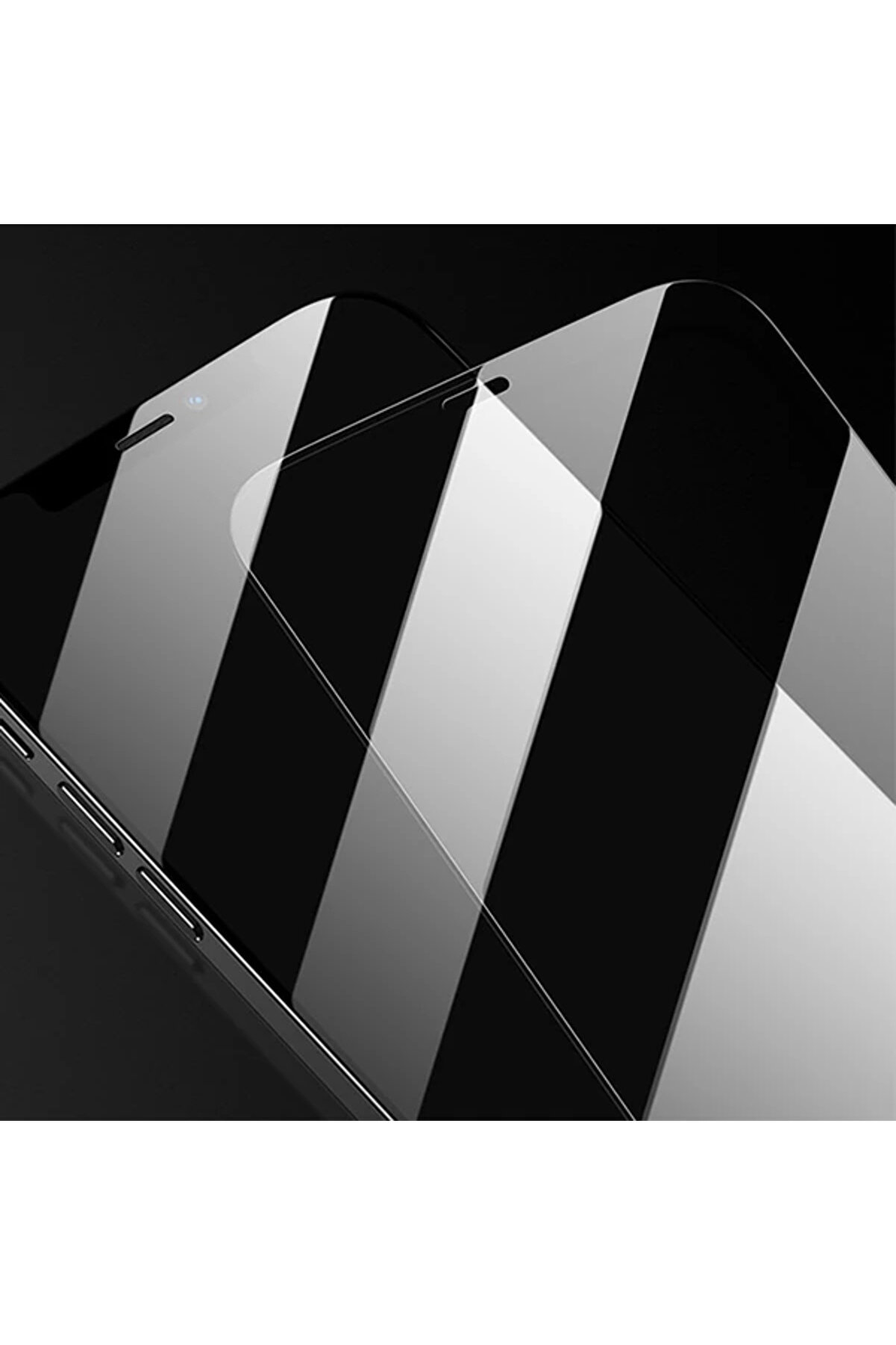 Ally İphone 12-İphone 12 Pro 6.1 Tempered Cam Ekran Koruyucu-(1903) - Dropx3199-8361