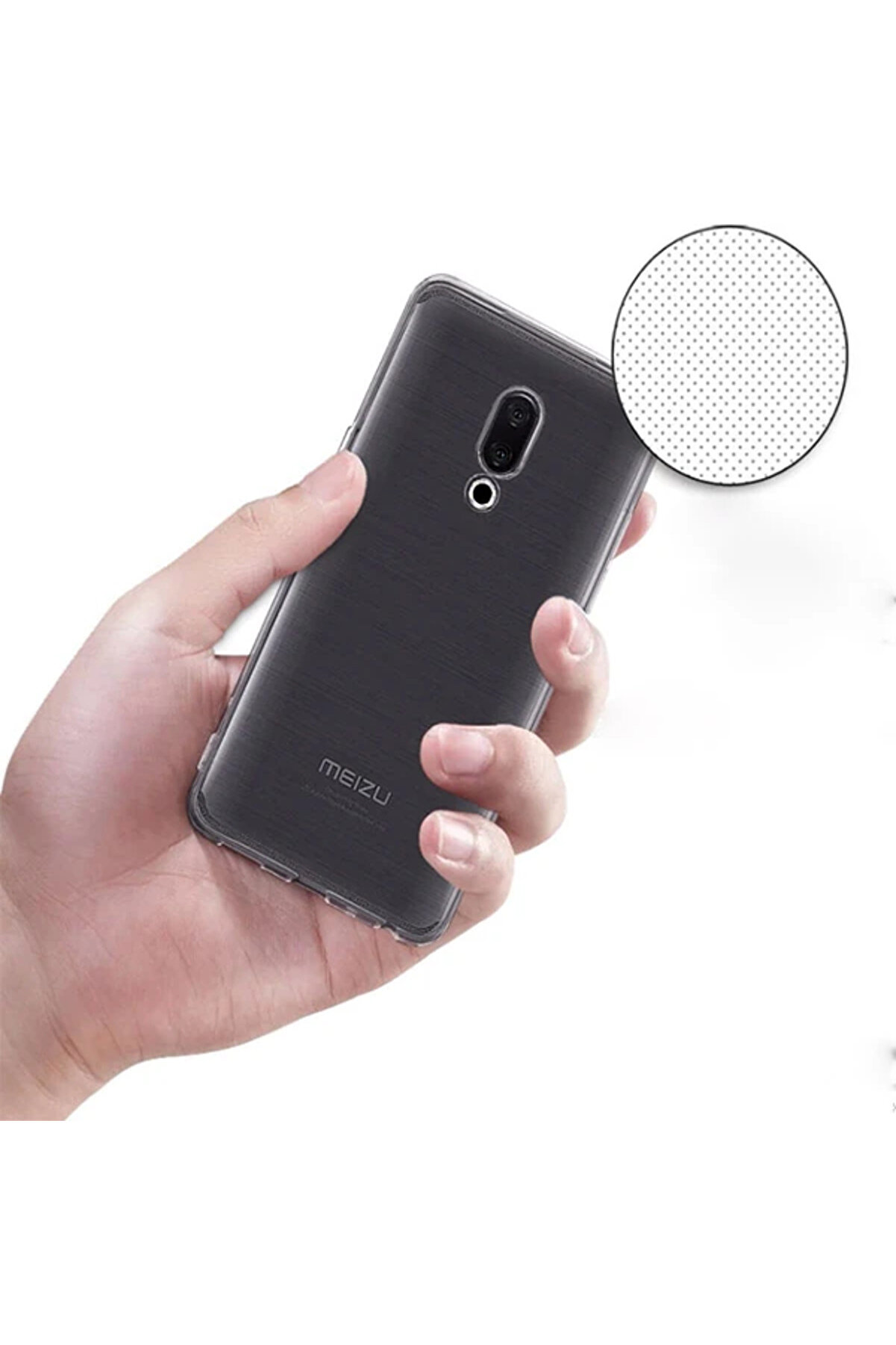 Mei̇zu 16 Plus Kamera Korumalı Ultra Koruma Si̇li̇kon Kılıf-(5775) - Gms9190-9283