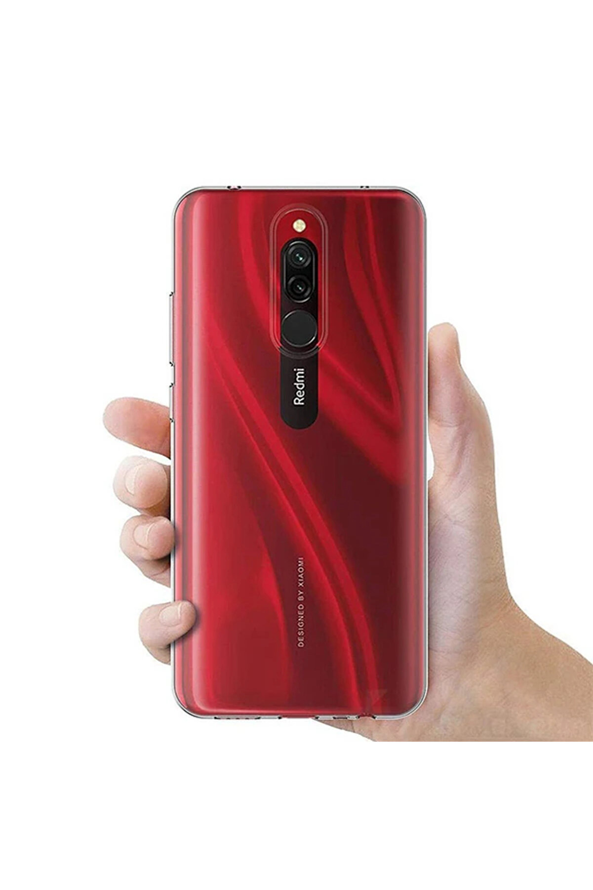 Xi̇aomi̇ Redmi̇ 8 Kamera Korumalı Si̇li̇kon Kılıf-(5775) - Gms2200-8038