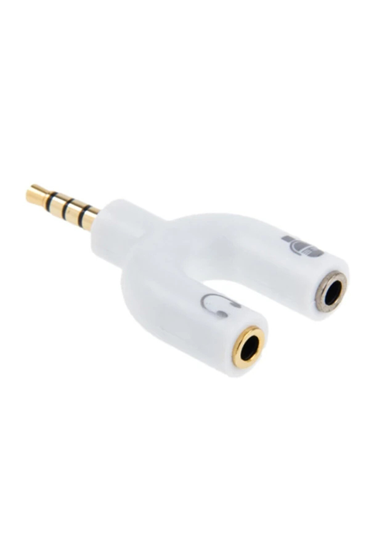 CepteToptan ALLY 3.5 mm Kulaklık Mikrofon Çoklayıcı 3.5 mm Splitter Dönüştürücü-(1 - GKN033800-1533