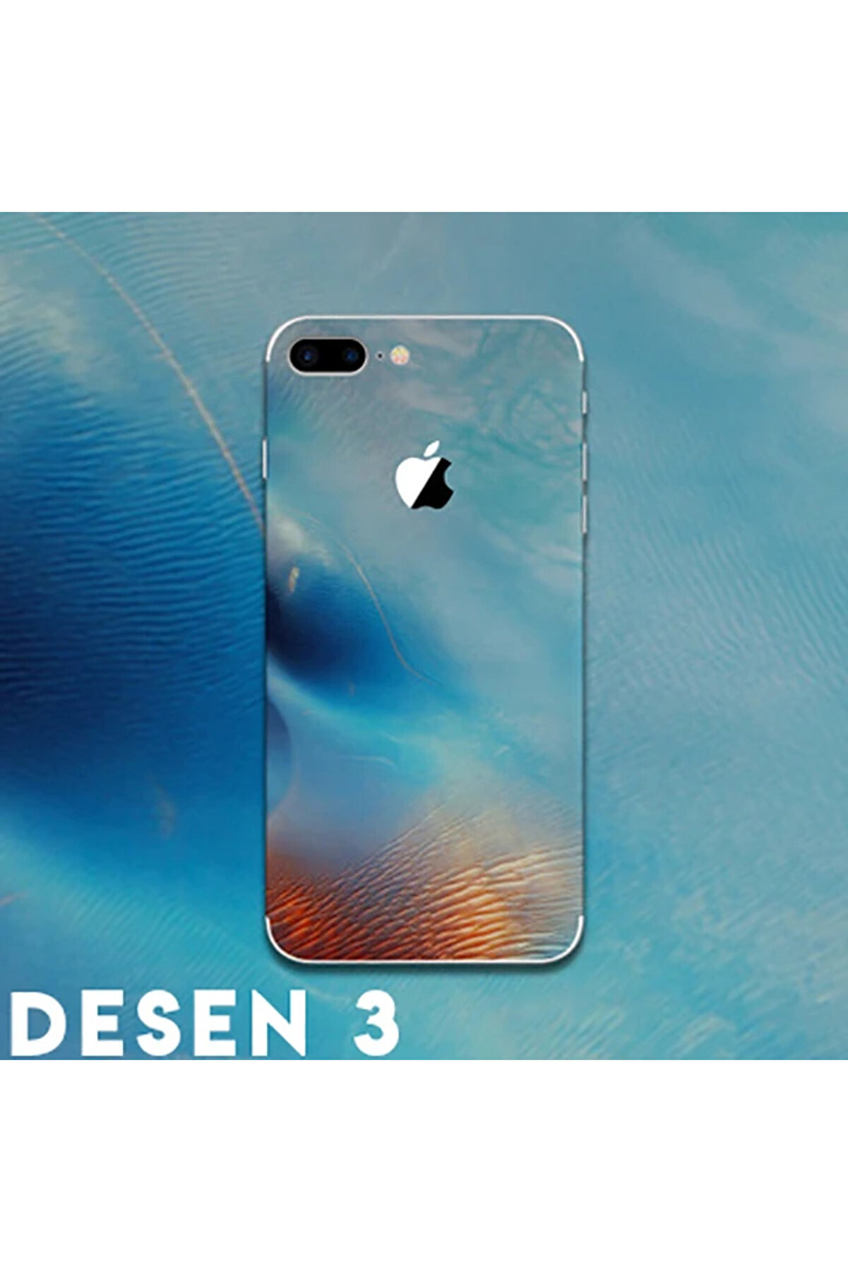 İphone 8 Plus Tayvan Kali̇te Creati̇v Desenli̇ Telefon Kaplaması Sti̇cker-(1903) - Dropx5816-7733