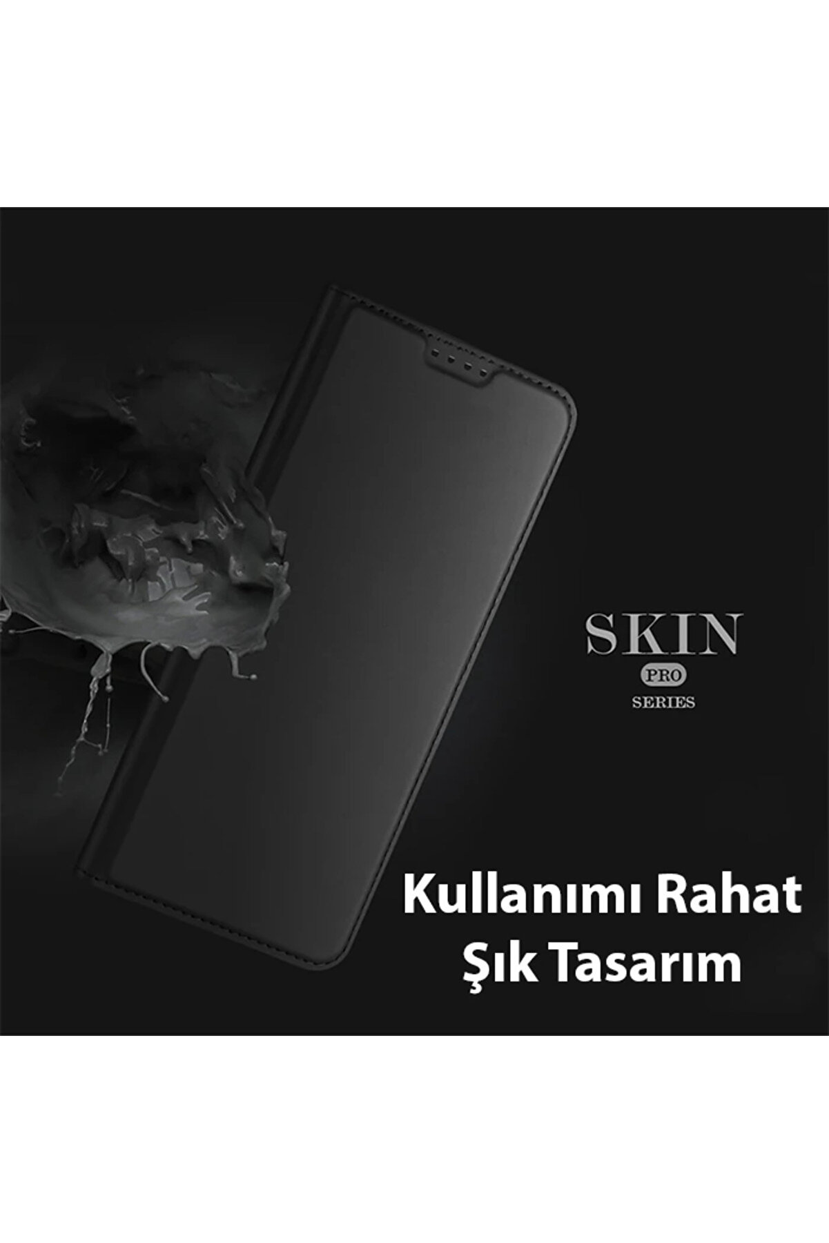 Dux Duci̇s Xi̇aomi̇ Poco X5 Pro 5G Kılıf Ski̇n Pro Seri̇es Fli̇p Cover Kapaklı Kılıf- - Gms1529-6839