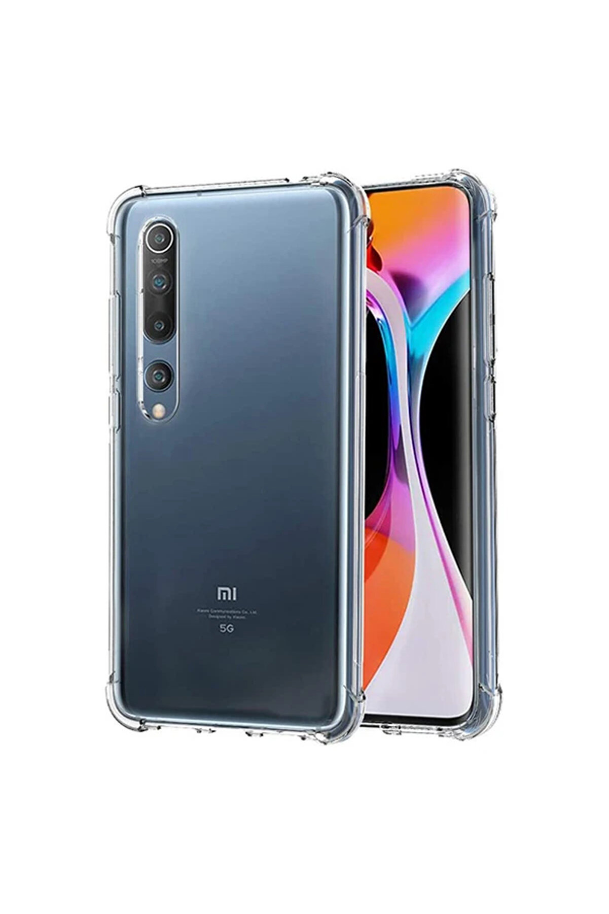 BEYLERBEYİ mrpurple Ally Xiaomi Mi 10/10 Pro Anti-Drop Darbe Emici Silikon Kılıf-(5775)