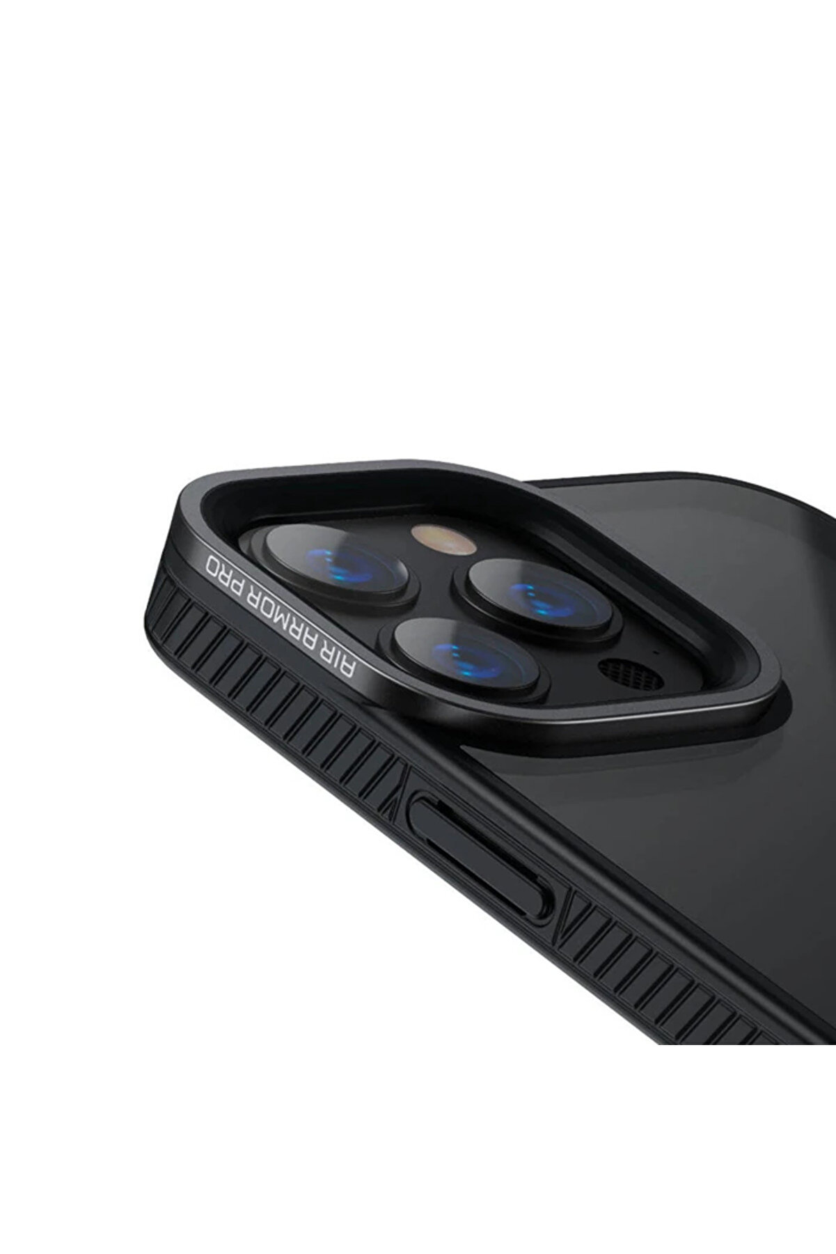 Crystal İphone 13 Pro 6.1 Kılıf Jel Çerçeve Zırhlı Si̇li̇kon Kılıf-(1903) - Dropx4733-6214