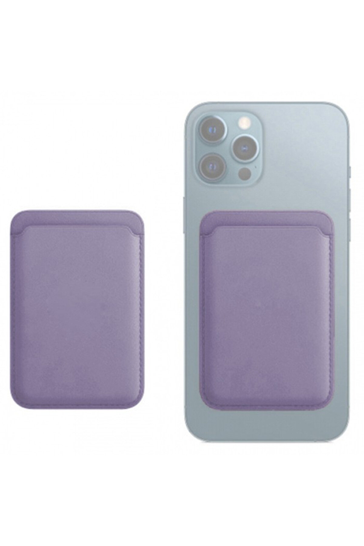 gizmurstore ALLY İPhone 14-13-12'ler için Deri Cüzdan Magsafe Kartlık Cüzdan Kılıf-( - GMS9644-7400