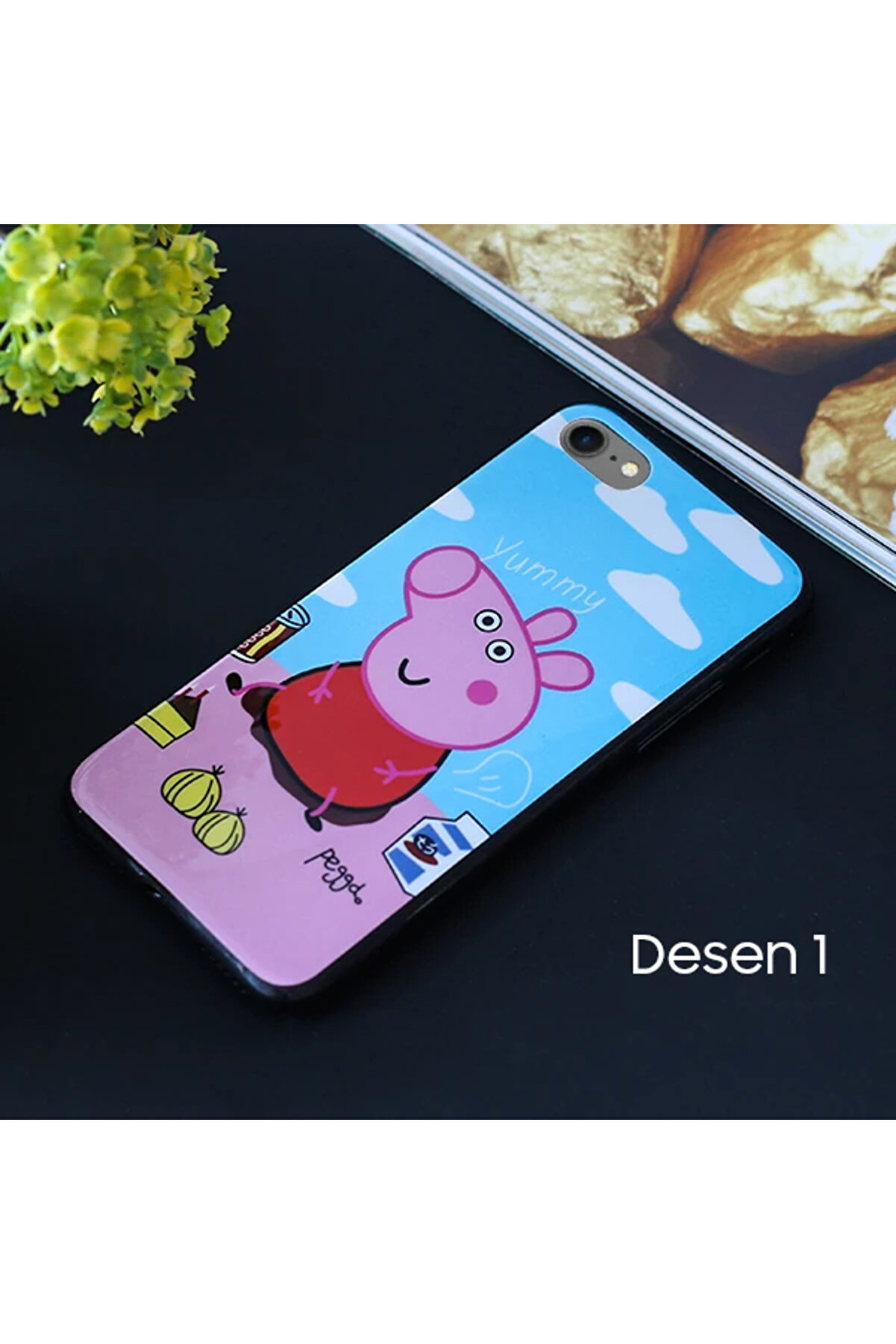 İphone 6İphone 6S 3D Fi̇gürlü Premi̇um Si̇li̇kon Kılıf-(5775) - Gms9057-2584