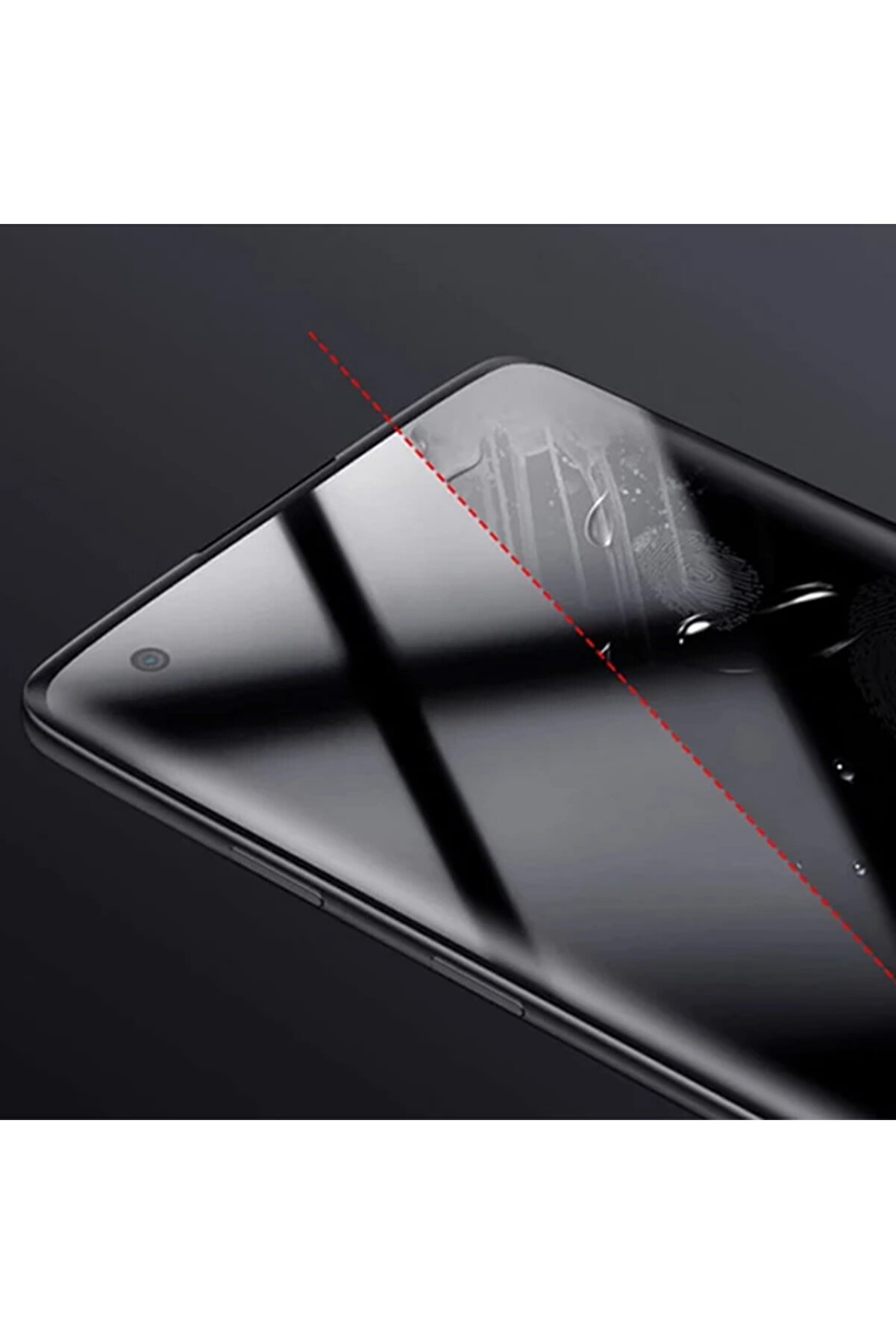 Xi̇aomi̇ Mi̇ 10T-10T Pro 3D Full Pri̇vacy Gi̇zli̇li̇k Tempered Cam Ekran Koruyucu-(1903 - Dropx2373-3994