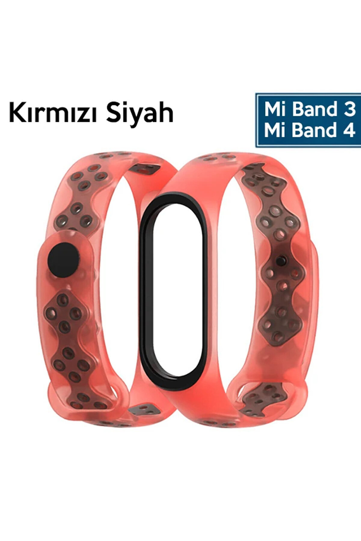 Mi̇jobs Xi̇aomi̇ Mi̇ Band 4-3 Deli̇kli̇ Bi̇lekli̇k Kayış Kordon-(1903) - Dropx4313-1185