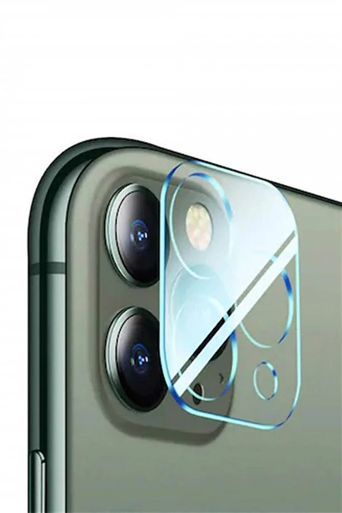 CepteToptan iPhone 12 Pro Max 6.7 Full Tempered Kamera Koruyucu Kırılmaz Cam-(1903) - DROPX4437-6032