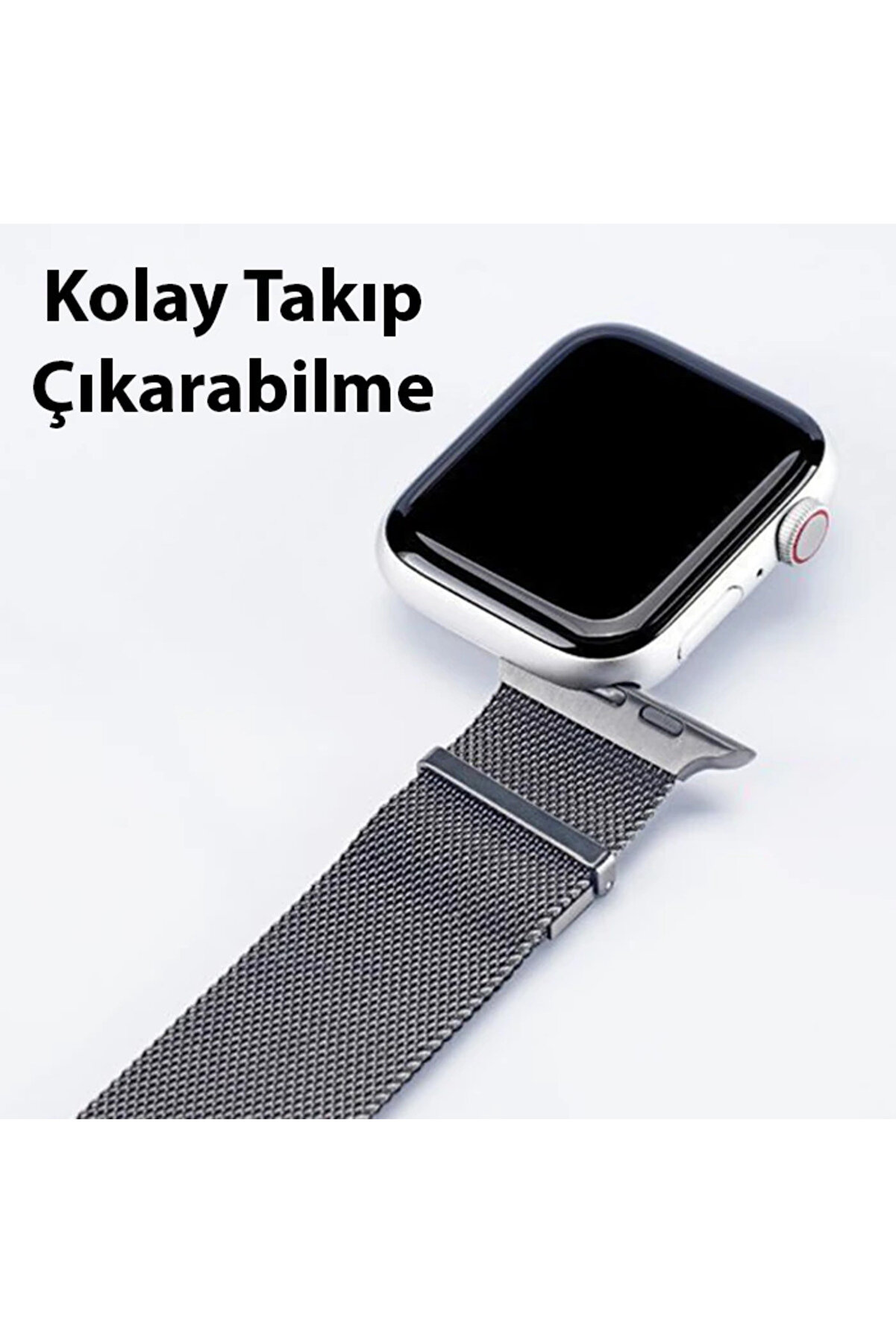 Dux Duci̇s Apple Watch 38/40/41Mm İçi̇n Mi̇lanese Premi̇um Mi̇lano Loop Kayış Kord - Dropx2138-2865