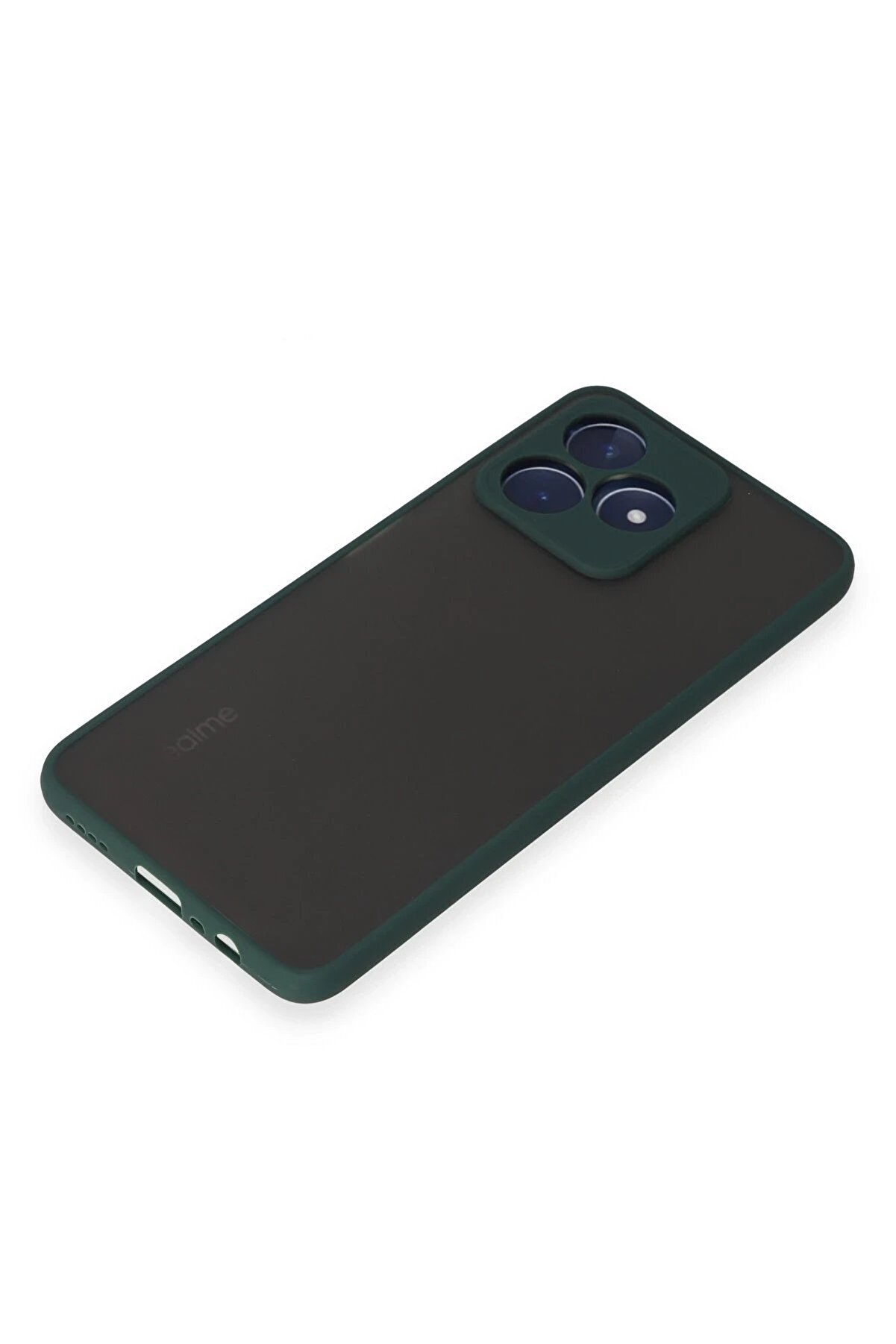 Realme C53 Kılıf Montreal Si̇li̇kon Kapak - Yeşi̇l - Dropx8104-9255