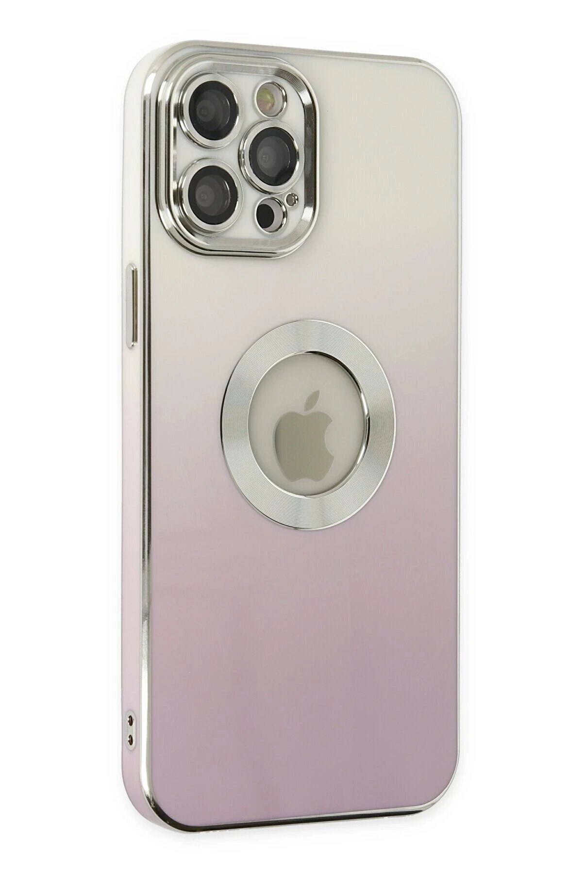 İphone 12 Pro Max Kılıf Best Si̇li̇kon - Mor - Dropx1525-4357