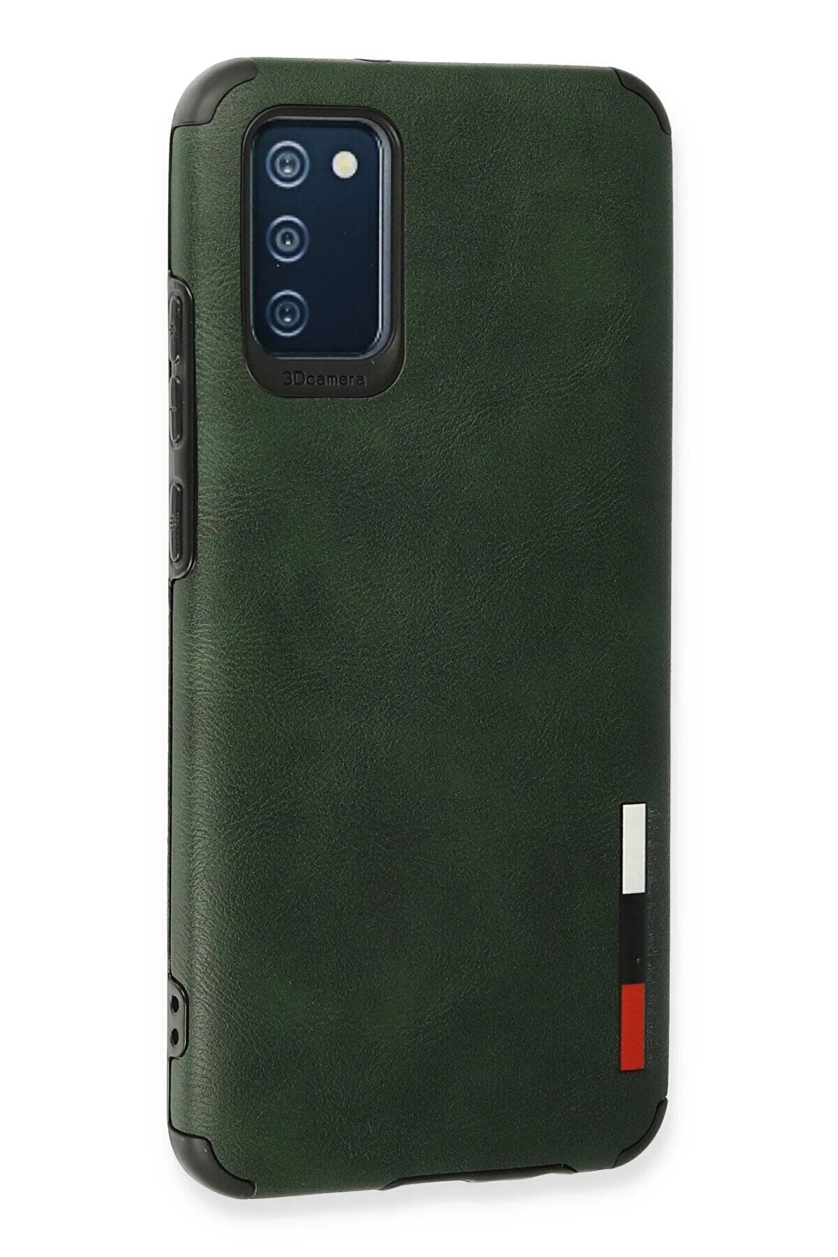 Samsung Galaxy A03S Kılıf Loop Deri̇ Si̇li̇kon - Yeşi̇l - Dropx6488-9691