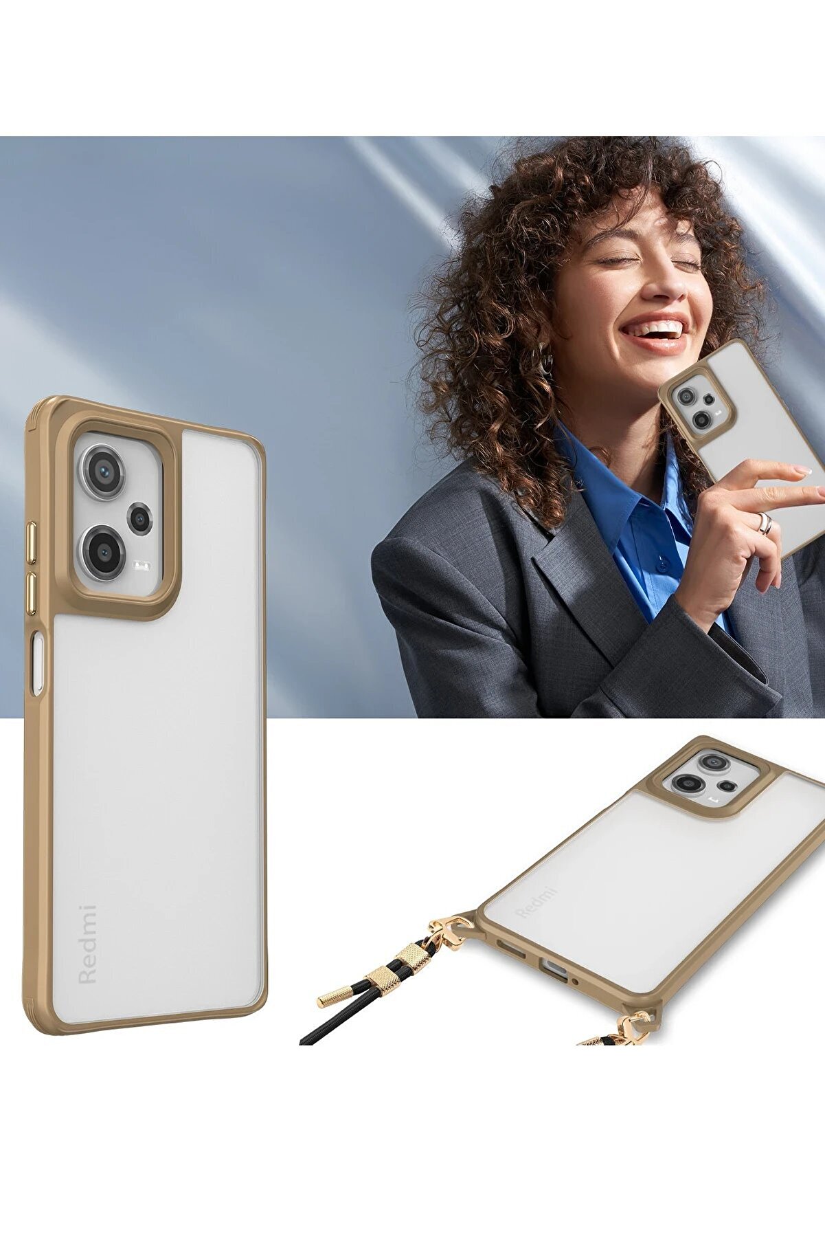 Xi̇aomi̇ Redmi̇ Note 12 Pro 5G Kılıf Penta Si̇li̇kon Kılıf - Şeffaf - Dropx7503-6706