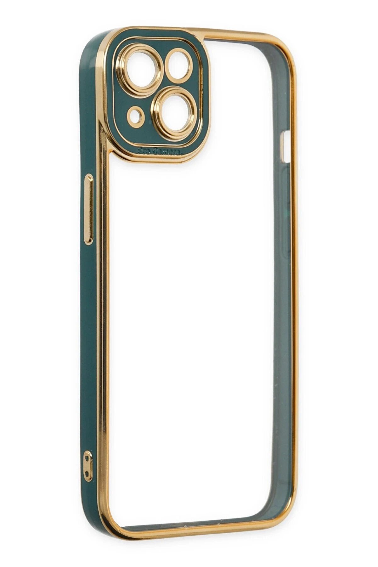 İphone 14 Plus Kılıf Li̇va Lens Si̇li̇kon - Yeşi̇l - Dropx4334-1546