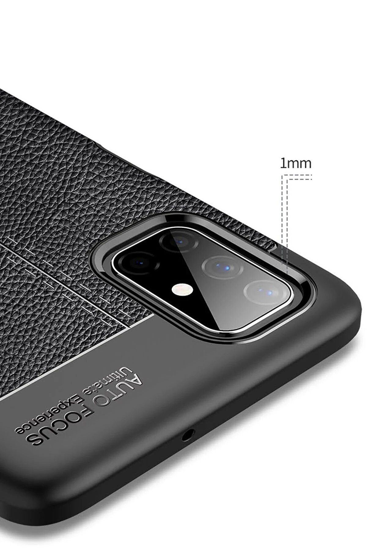 Samsung Galaxy M51 Kılıf Auto Focus Kapak - Kırmızı - Dropx3391-8735