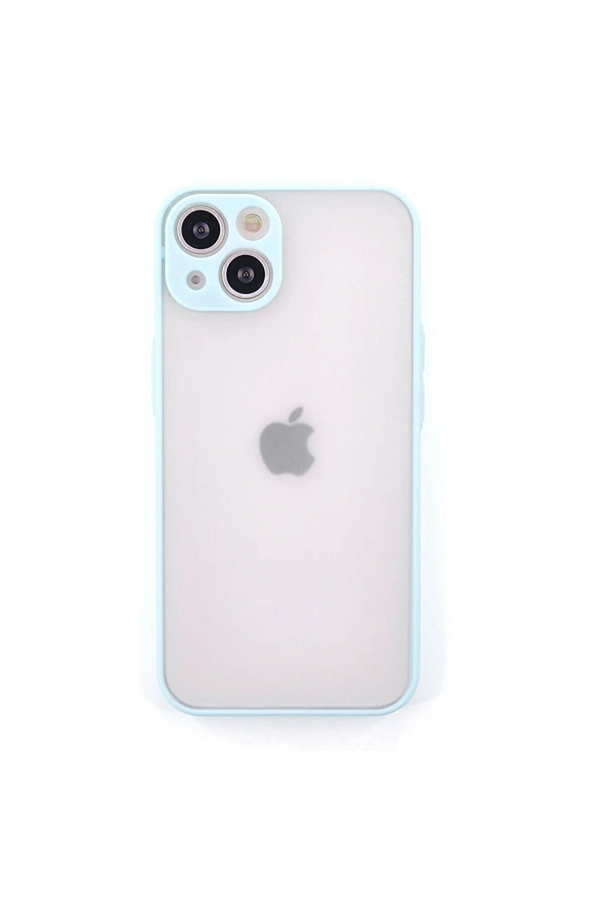 Toptan Bulurum iPhone 14 Kılıf Montreal Silikon Kapak - Turkuaz