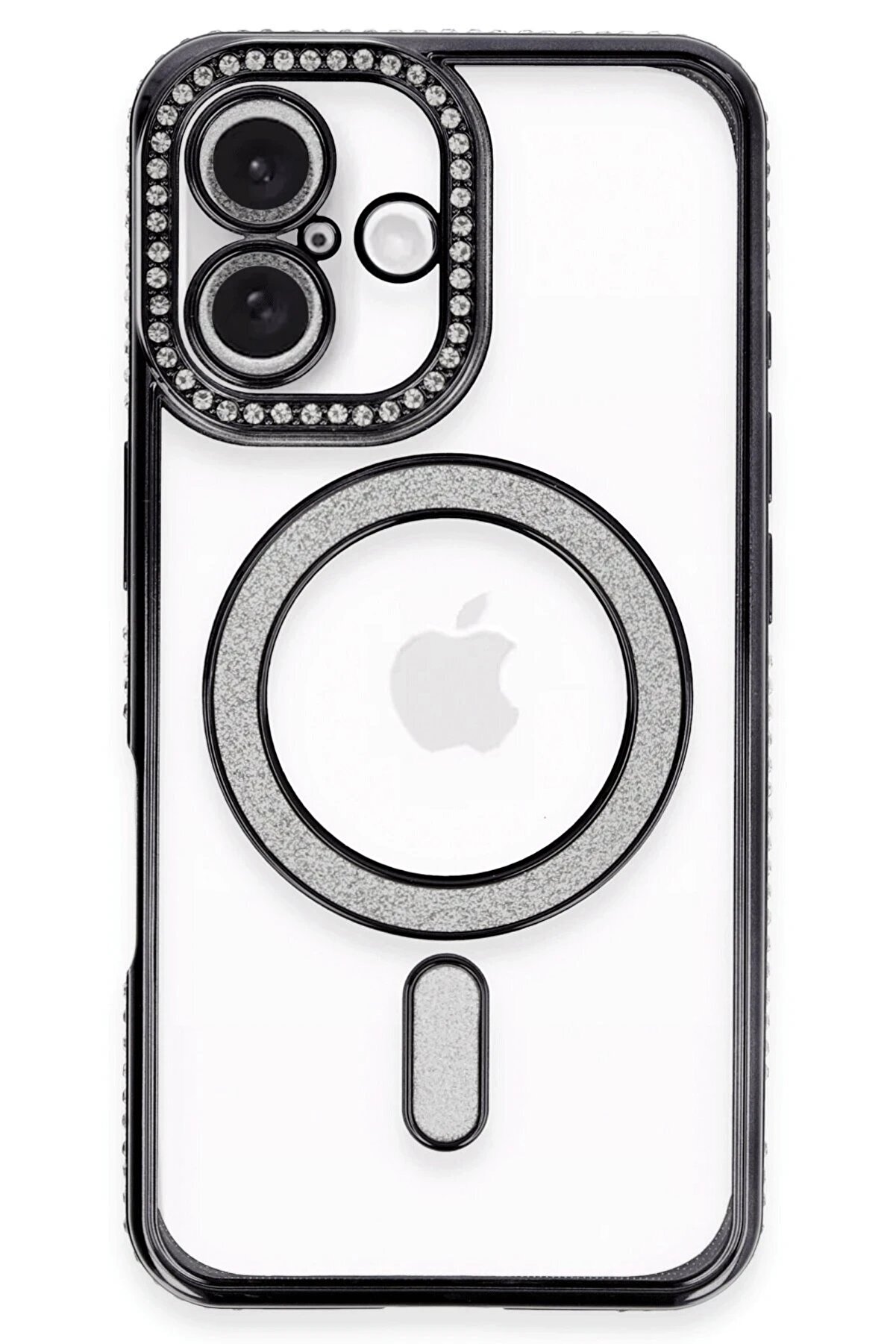 İphone 16 Kılıf Joke Si̇mli̇ Magneti̇csafe Kılıf - Si̇yah