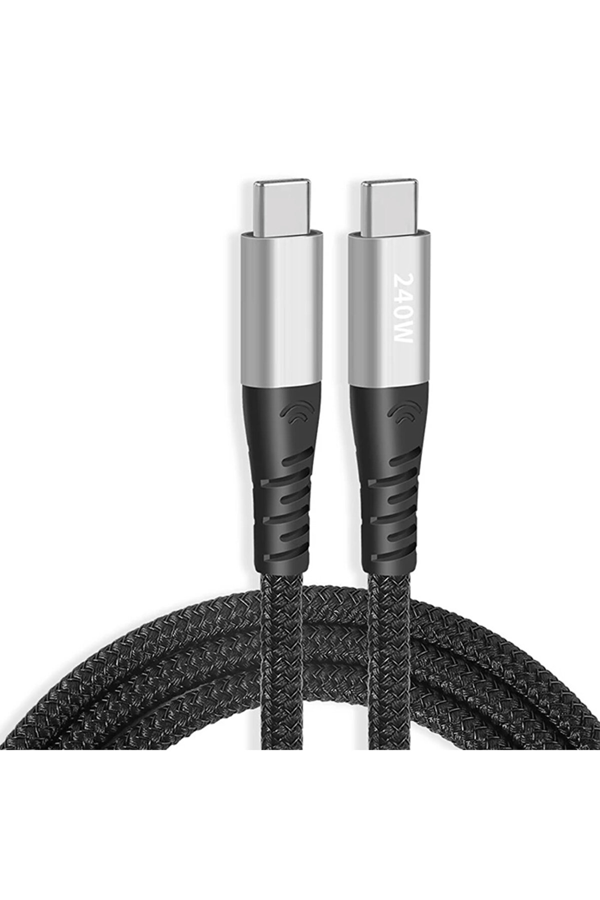 CepteToptan ALLY 240W Type-C To Type-C Laptop Telefon Hızlı Data ve Şarj Kablosu-(1903) - DROPX8386-9717