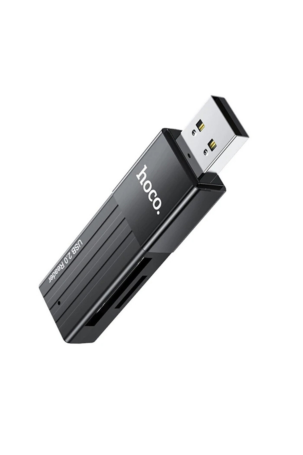 CepteToptan HOCO HB20 2in1 Hafıza Kart Okuyucu USB 2.0 Çevirici Adaptör-(1903) - DROPX3788-1392