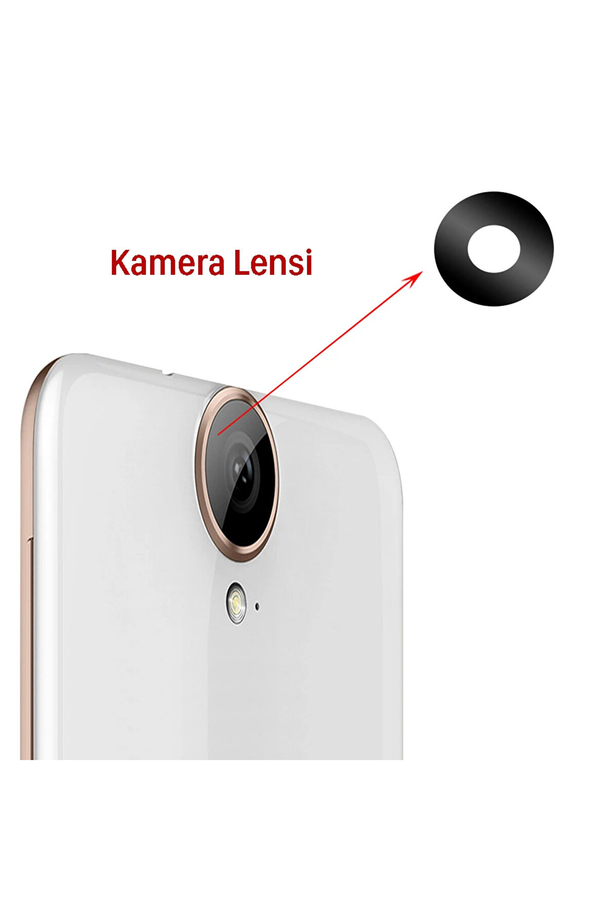 gizmurstore Htc One E9+ Plus A53 A55 Kamera Lens-(5775) - GMS1657-4686