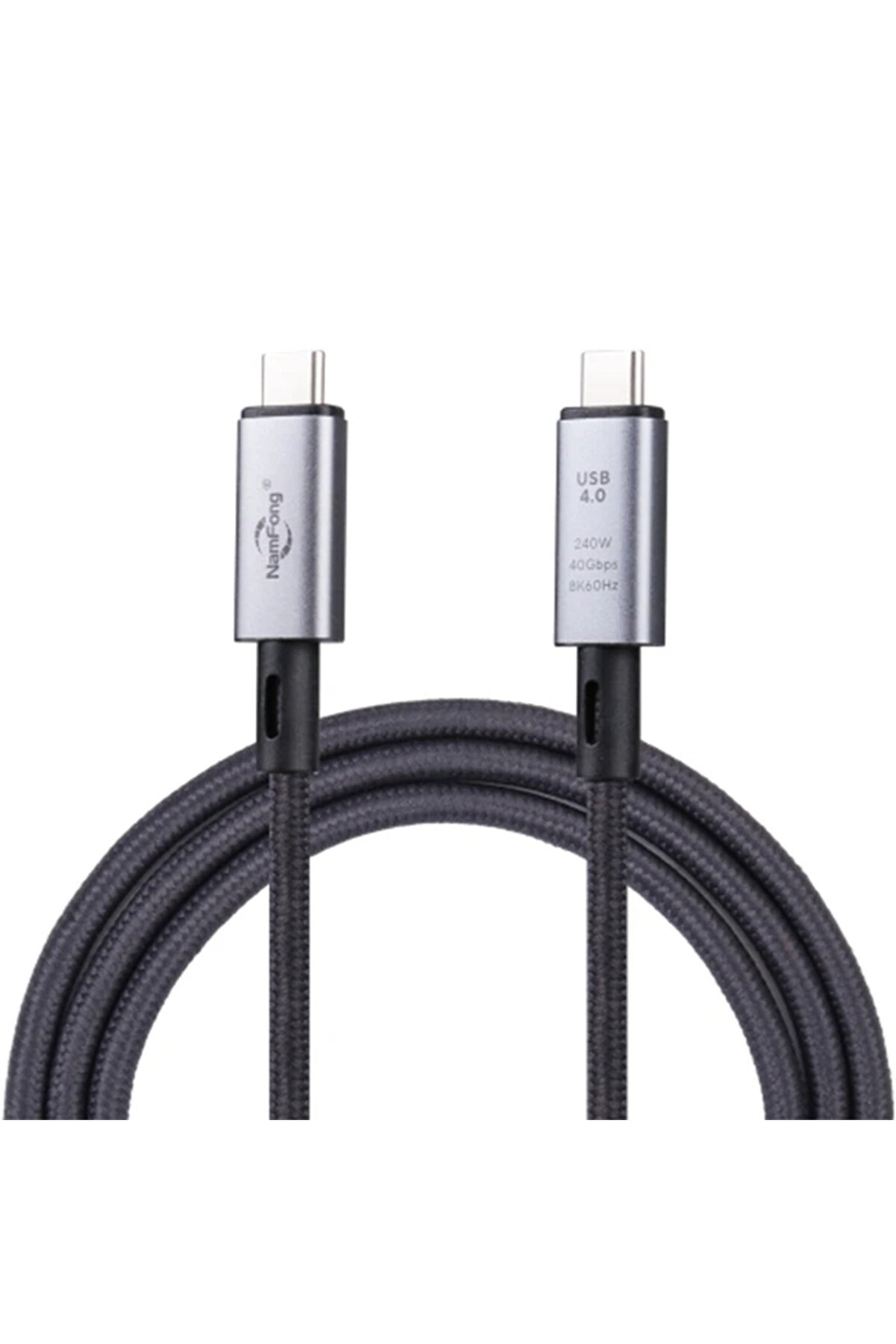 CepteToptan Ally USB 4.0 240W Type-C to Type-C 8K Görüntü-Data ve Ultra Hızlı Şarj Kab - DROPX9058-6452