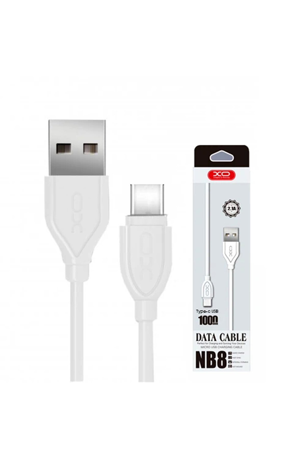 Xo Nb8 Super 1 Metre Type-C Usb Şarj Kablosu 1M-(5775) - Gms3546-1131