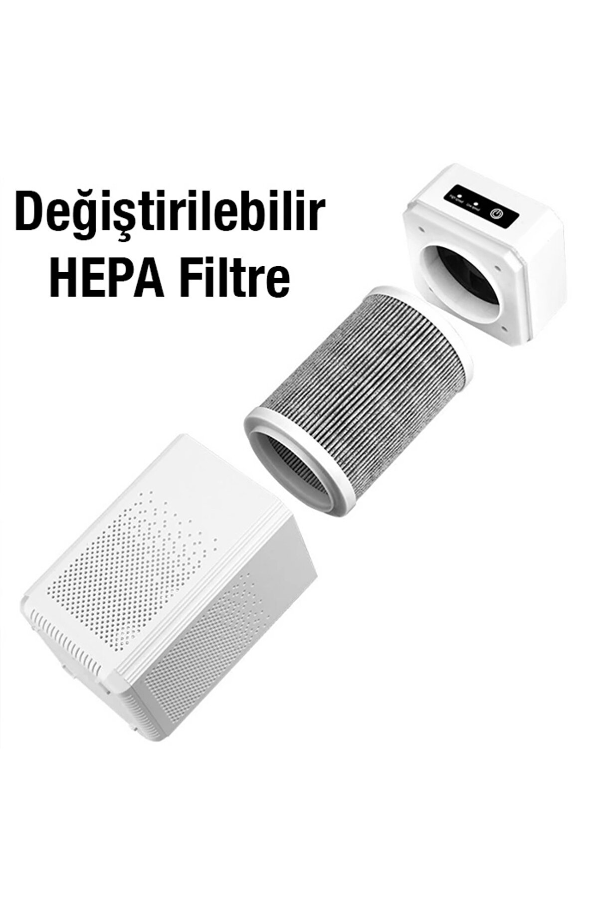 Ezere Ultrasoni̇k Hava Temi̇zleyi̇ci̇ İçi̇n Yedek Fi̇ltre-(1903) - Dropx8470-7228