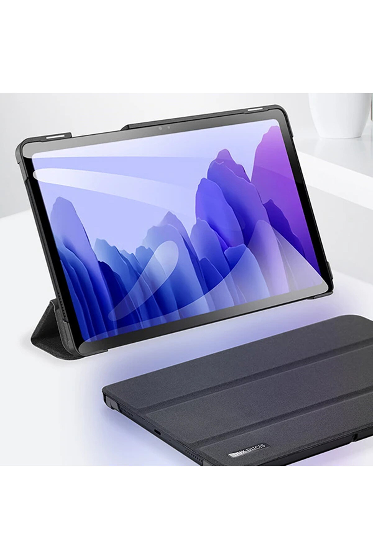 Dux Duci̇s Sm Tab A7 10.4 2020 (T500/T505) Kılıf Soft Tpu Mıknatıslı Domo K - Dropx8973-7071