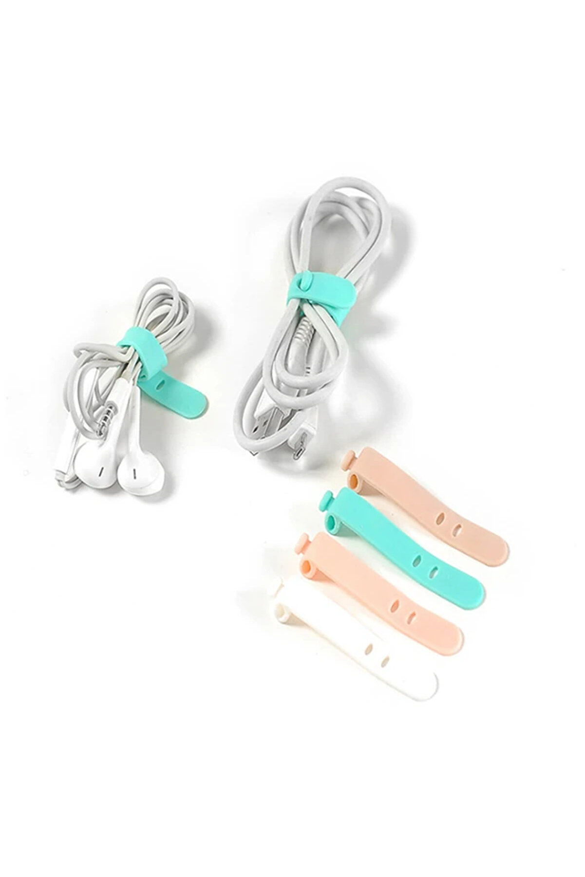 gizmurstore Ally Kablo D&uuml;zenleyici Tutucu 4 L&uuml; Paket Set-(5775) - GMS5858-2840