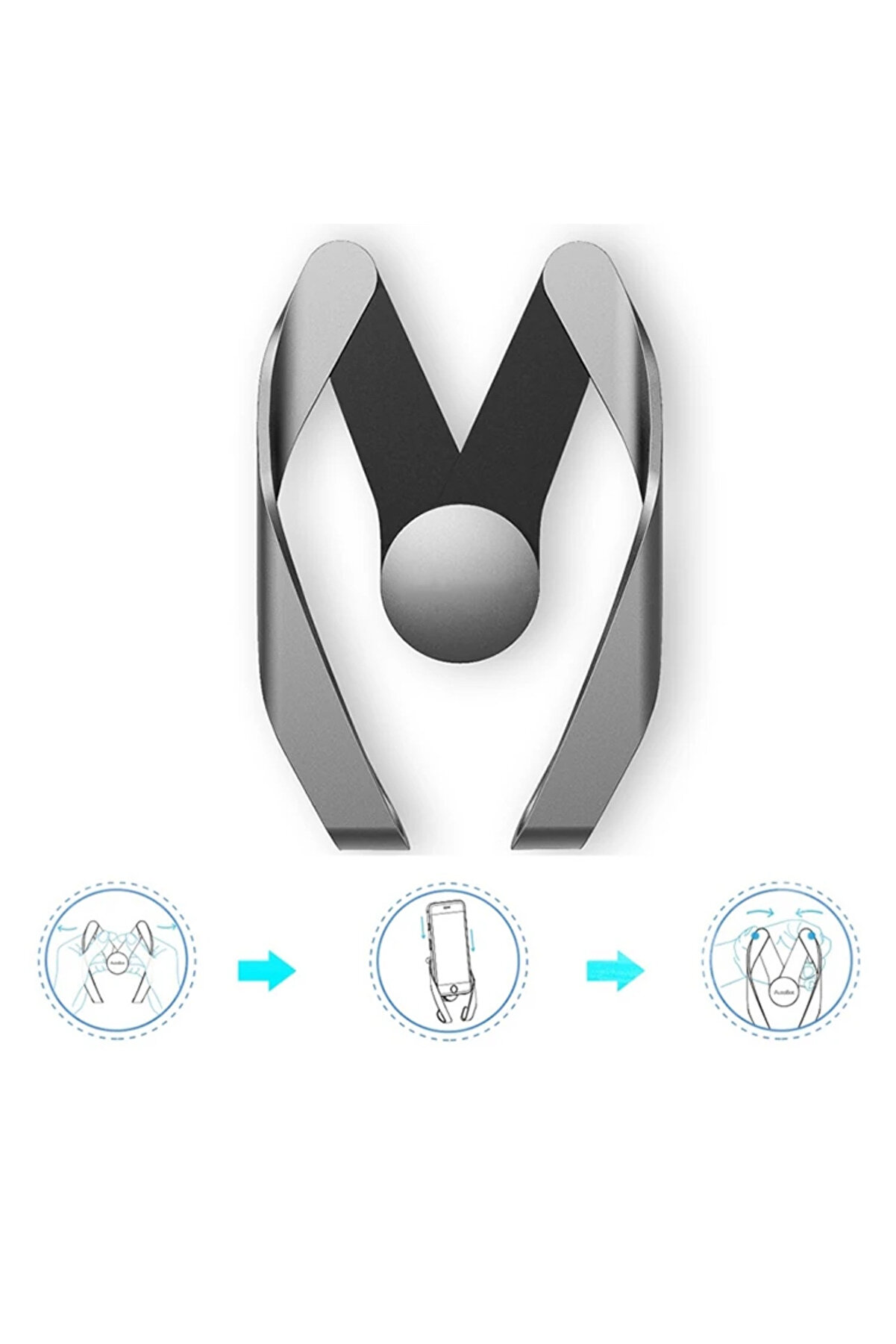 Ally A21 Uni̇versal Havalandırma Araç Tutucu-(1903) - Dropx1671-2135